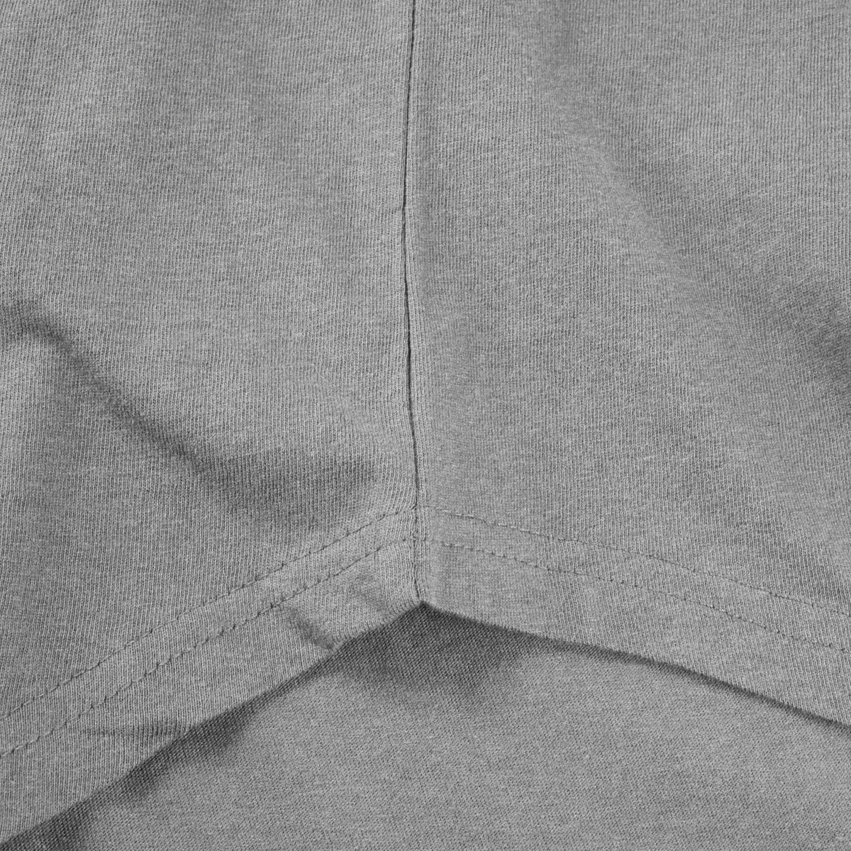 Men’s Longline T-Shirt in Gray - Hat and Beyond blank tee