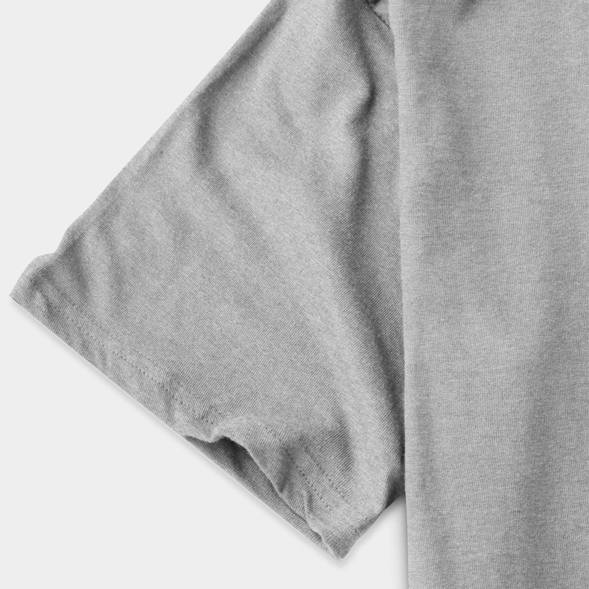 Men’s Longline T-Shirt in Gray - Hat and Beyond blank tee