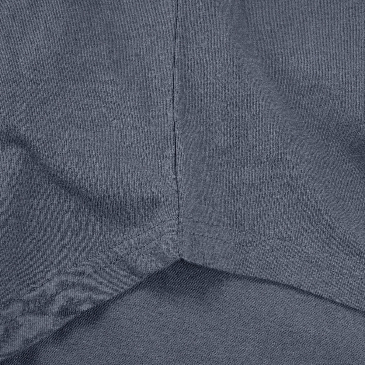 Men’s Longline T-Shirt in Heather Shale Blue - Hat and Beyond blank tee