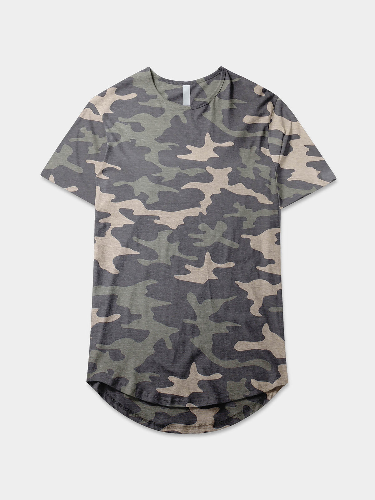 Men’s Longline T-Shirt in Men's Longline T-Shirts with Round Bottom - Hat and Beyond - Hat and Beyond blank tee