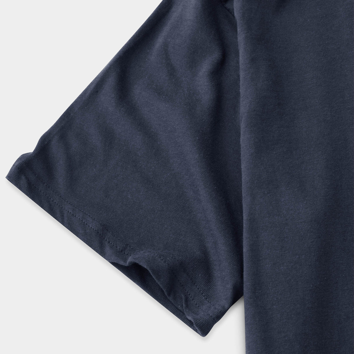 Men’s Longline T-Shirt in Navy - Hat and Beyond blank tee