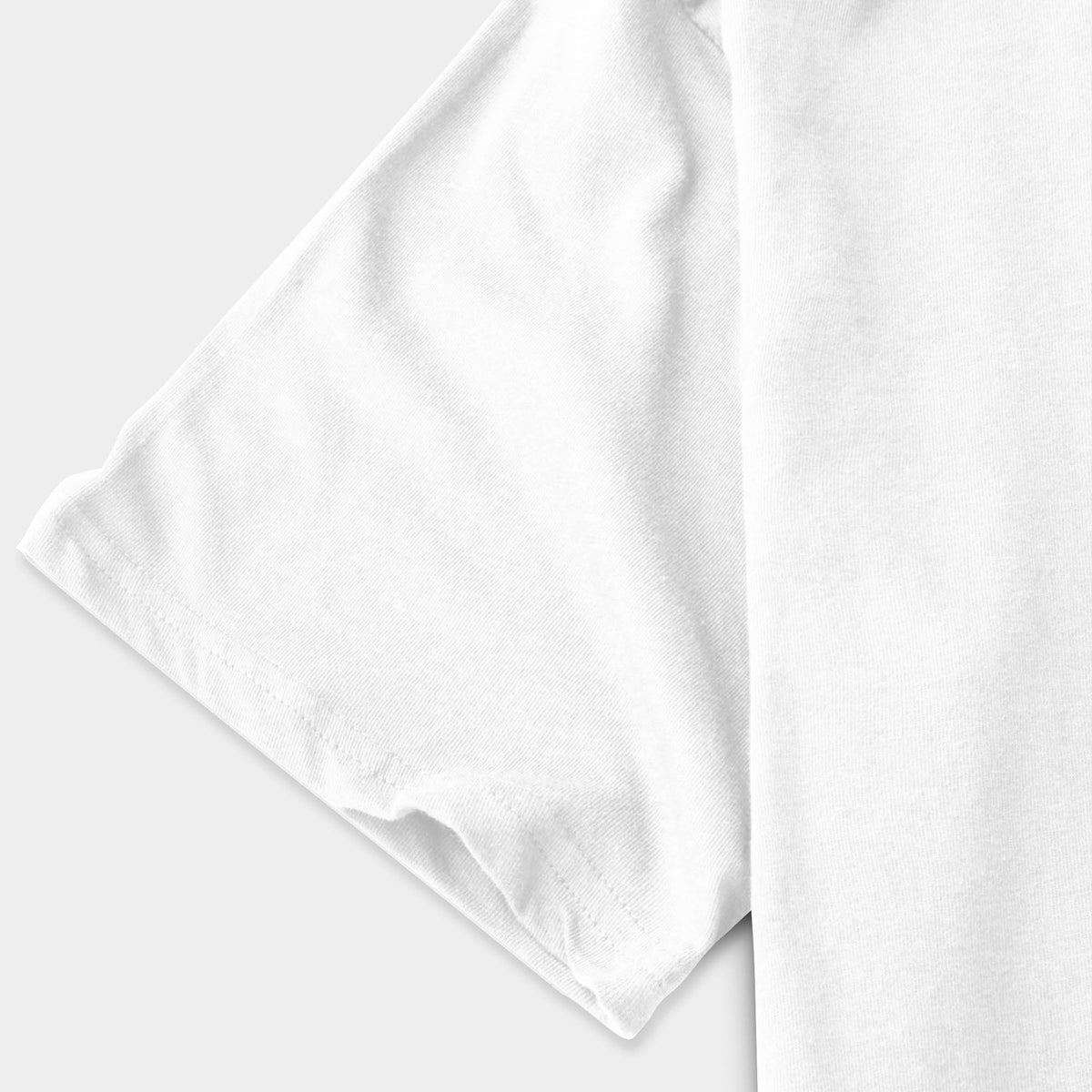 Men’s Longline T-Shirt in White - Hat and Beyond blank tee