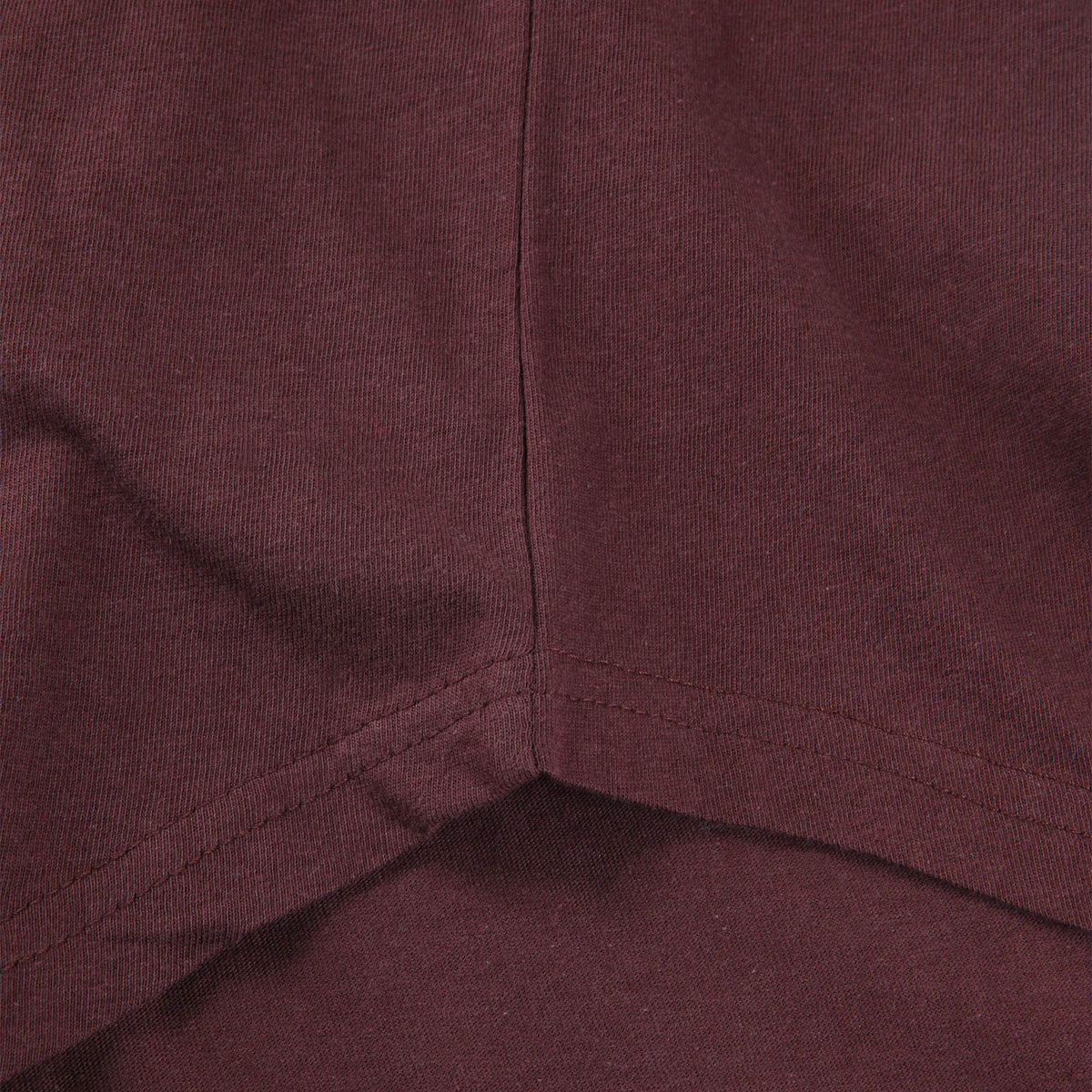 Men’s Longline T-Shirt in Wine - Hat and Beyond blank tee