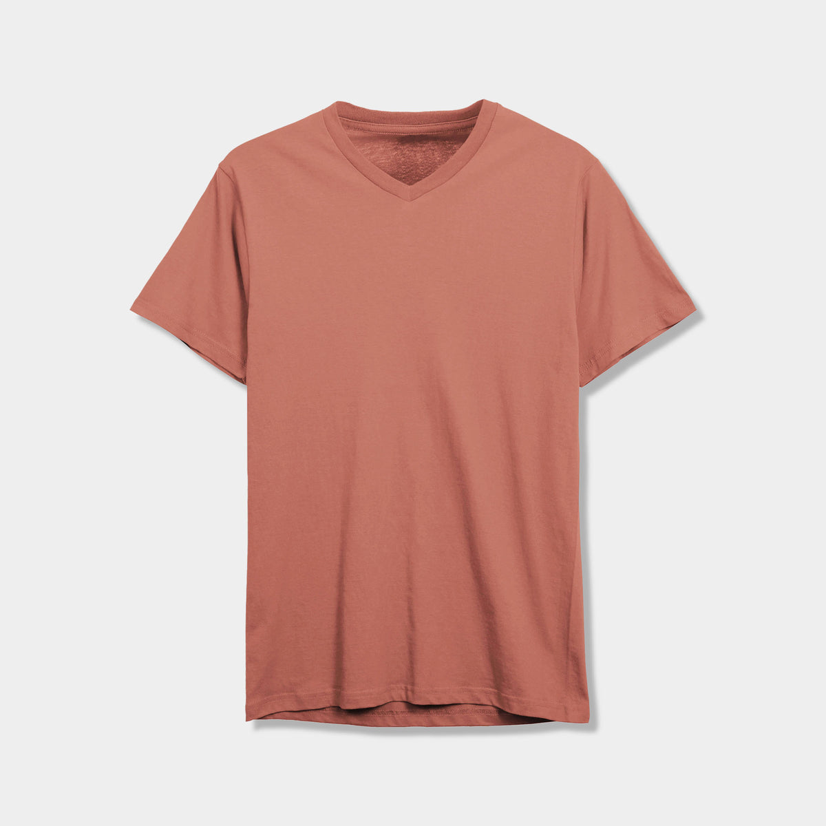 Men’s V-Neck T-Shirt in v neck men_v neck t shirts for men_best v neck t shirts mens_mens deep v neck t shirts_v neck shirt mens_best v neck undershirt_Dusty Rose - Hat and Beyond 