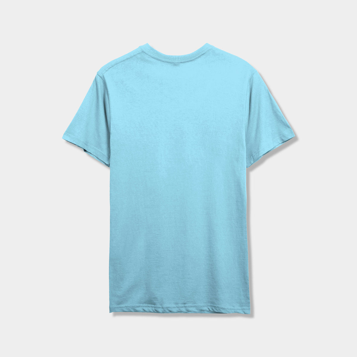 Men’s V-Neck T-Shirt in v neck men_v neck t shirts for men_best v neck t shirts mens_mens deep v neck t shirts_v neck shirt mens_best v neck undershirt_Pacific Blue - Hat and Beyon