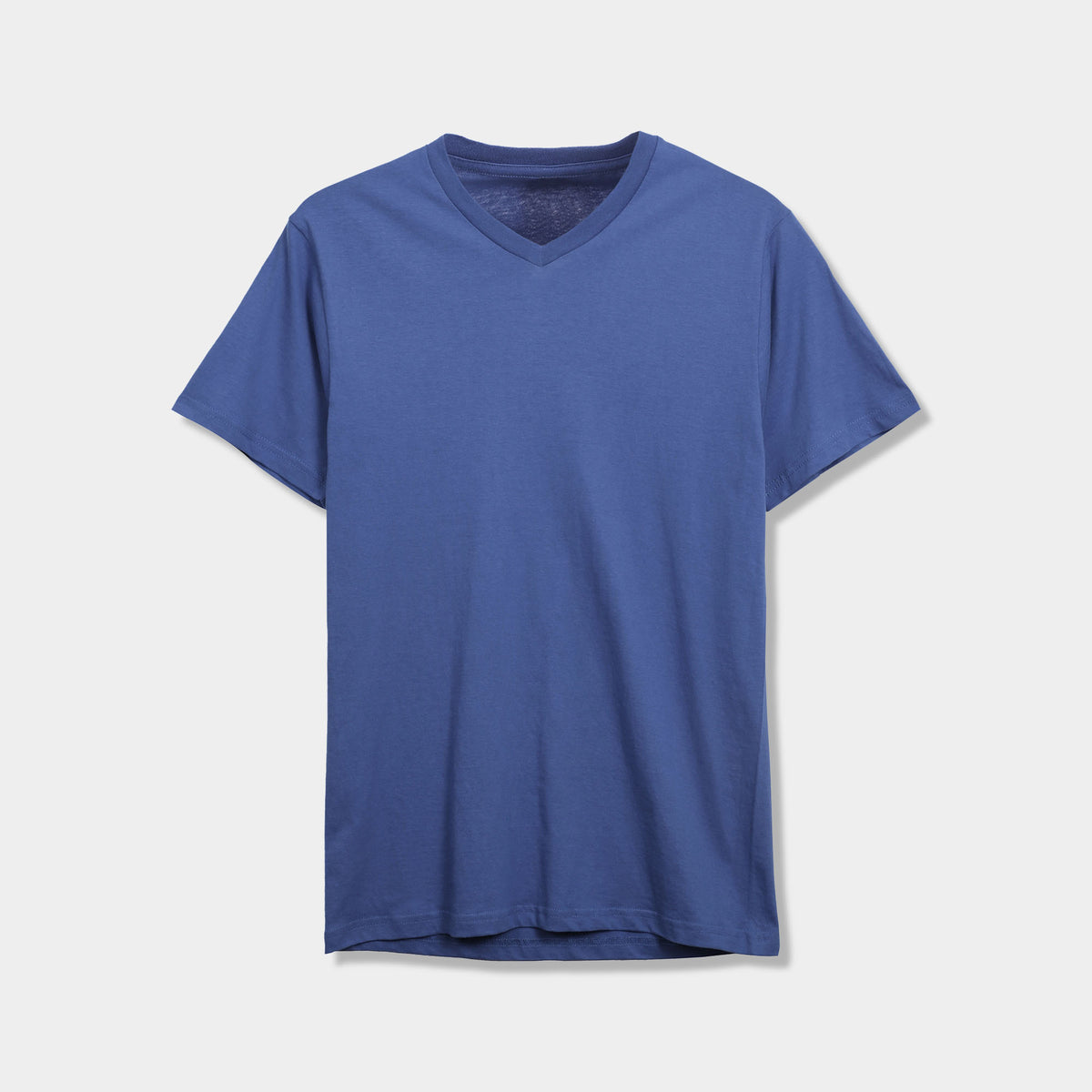 Men’s V-Neck T-Shirt in v neck men_v neck t shirts for men_best v neck t shirts mens_mens deep v neck t shirts_v neck shirt mens_best v neck undershirt_Royal Blue - Hat and Beyond 