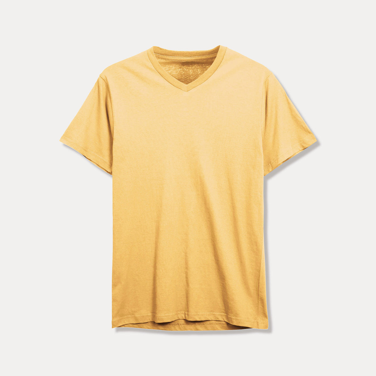 Men’s V-Neck T-Shirt in v neck men_v neck t shirts for men_best v neck t shirts mens_mens deep v neck t shirts_v neck shirt mens_best v neck undershirt_Squash - Hat and Beyond blan