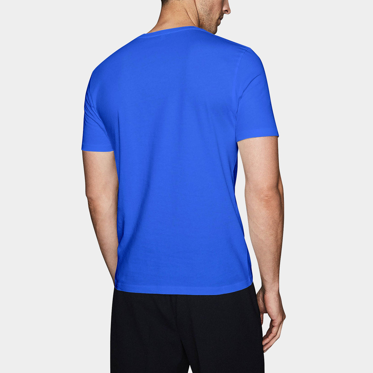 Men’s V-Neck T-Shirt in v neck men_v neck t shirts for men_best v neck t shirts mens_mens deep v neck t shirts_v neck shirt mens_best v neck undershirt_Team Royal - Hat and Beyond 