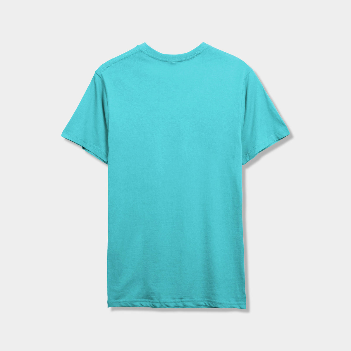 Men’s V-Neck T-Shirt in v neck men_v neck t shirts for men_best v neck t shirts mens_mens deep v neck t shirts_v neck shirt mens_best v neck undershirt_Turquoise - Hat and Beyond b