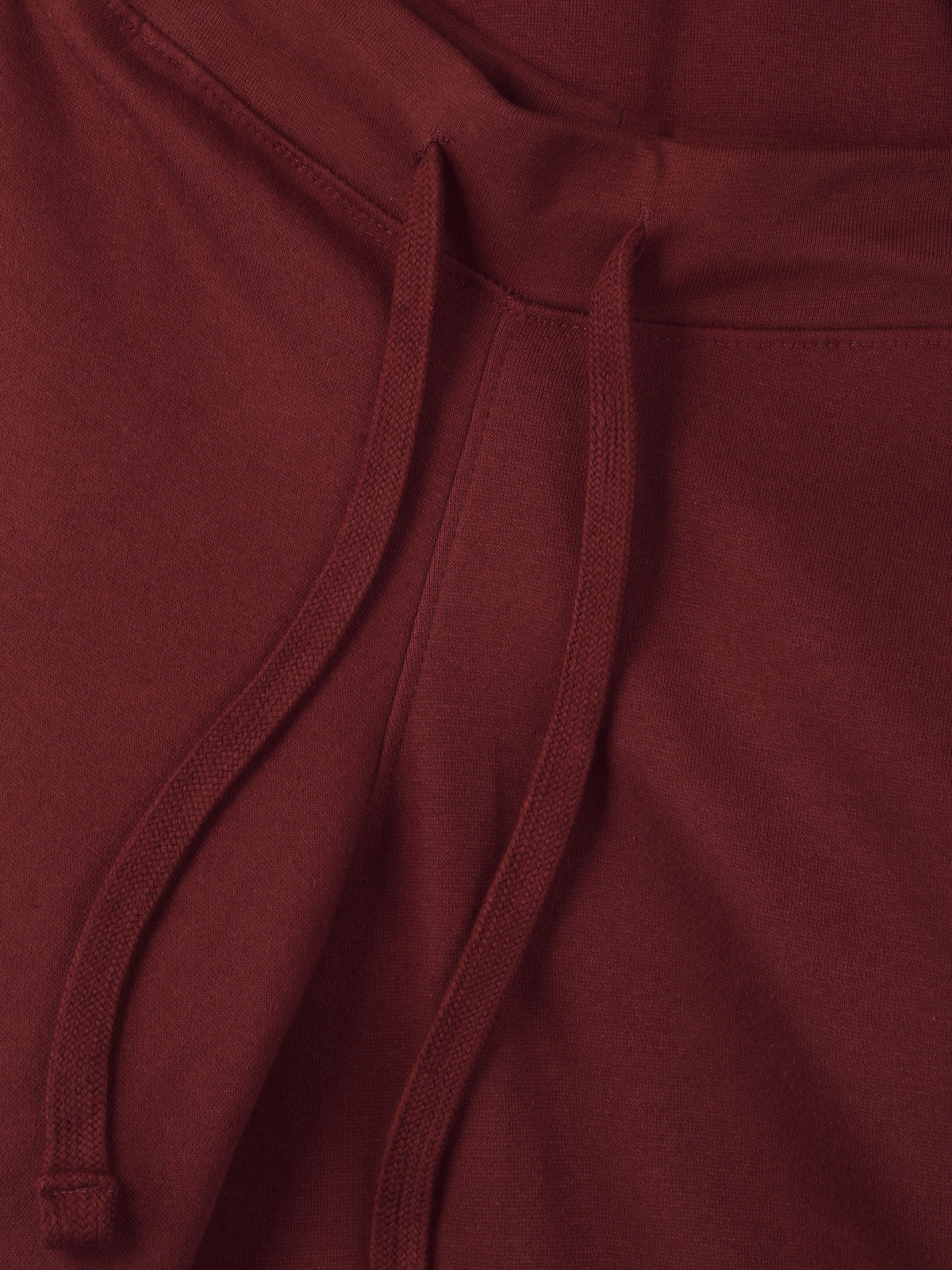 Men’s Premium Sweat Shorts with Elastic Drawstring in Burgundy - Hat and Beyond fleece joggers
