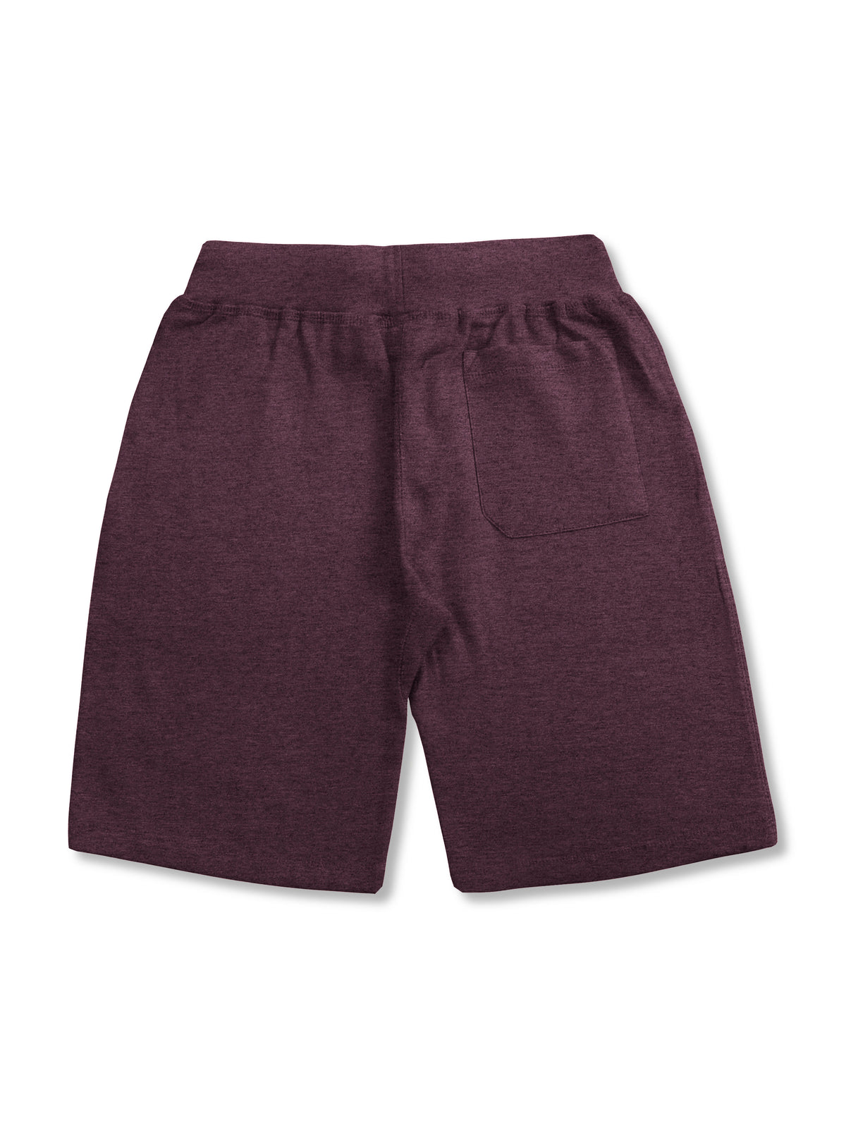 Men’s Premium Sweat Shorts with Elastic Drawstring in Burgundy - Hat and Beyond fleece joggers
