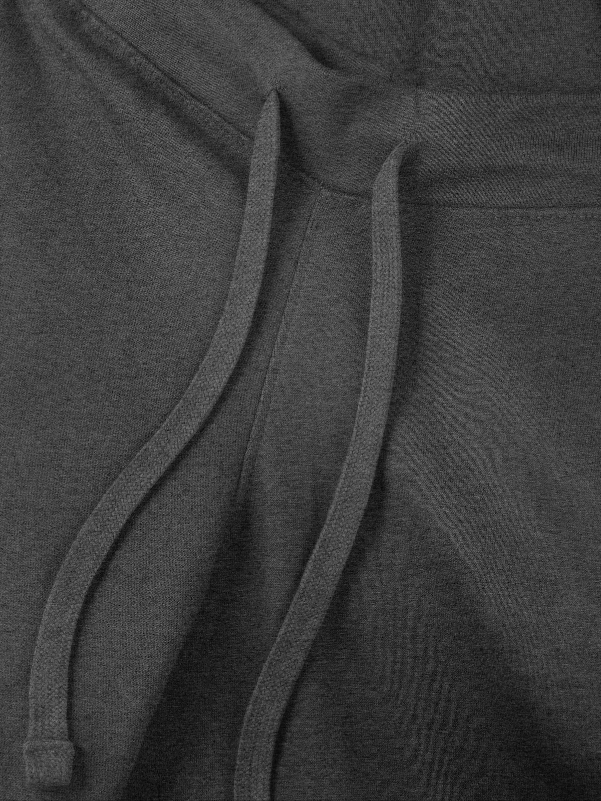 Men’s Premium Sweat Shorts with Elastic Drawstring in Charcoal - Hat and Beyond fleece joggers