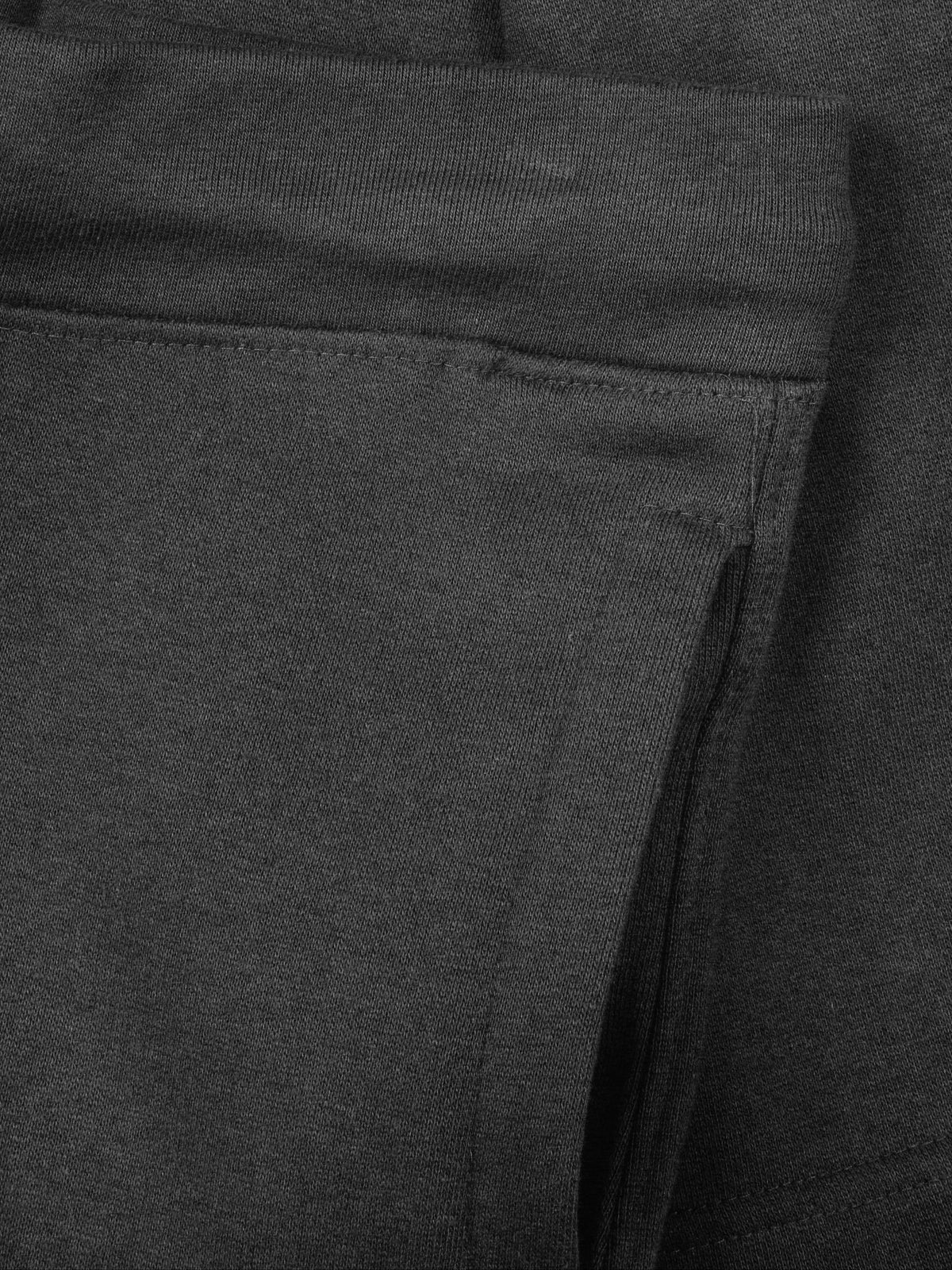 Men’s Premium Sweat Shorts with Elastic Drawstring in Charcoal - Hat and Beyond fleece joggers