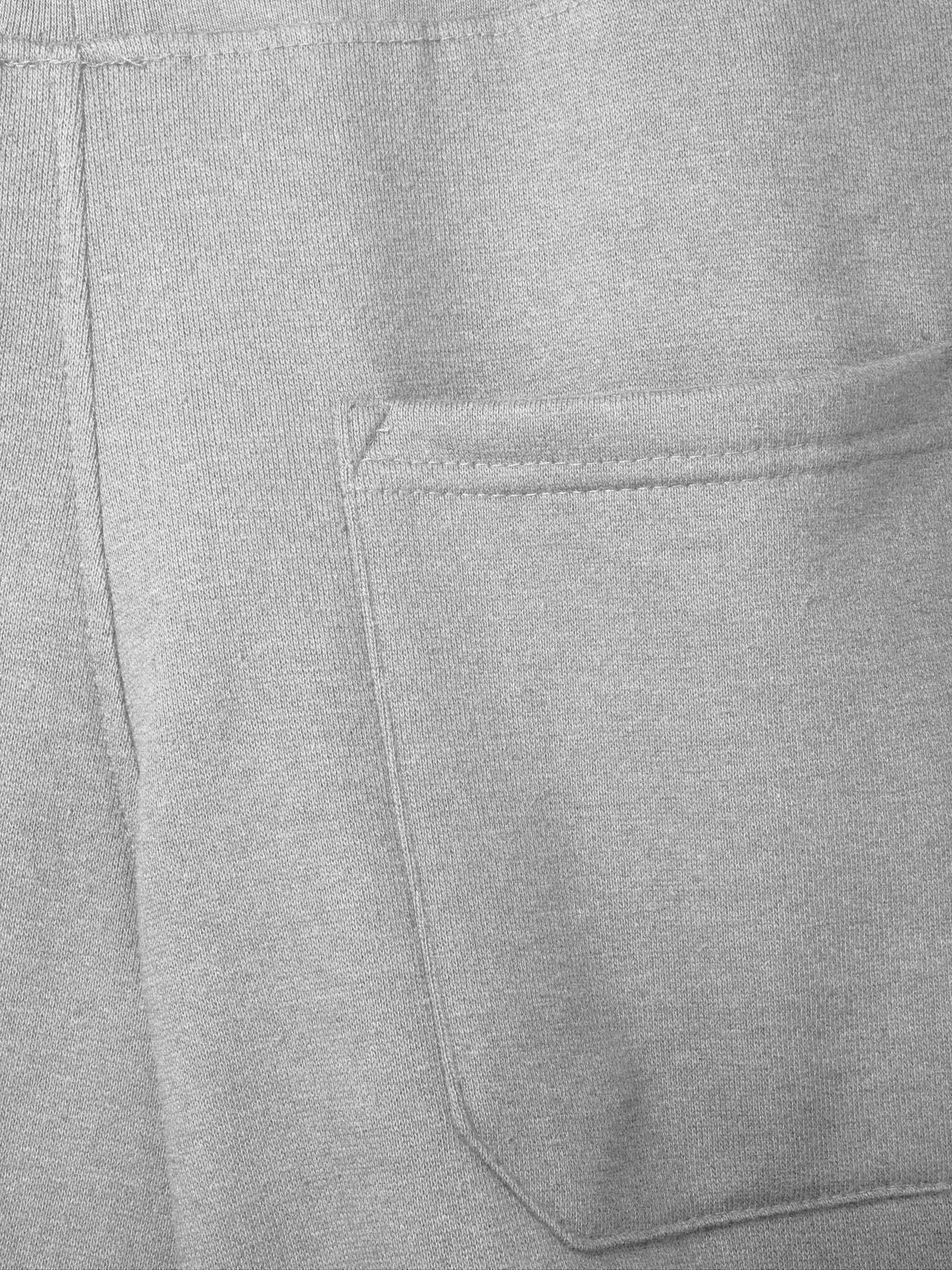 Men’s Premium Sweat Shorts with Elastic Drawstring in Athletic Heather - Hat and Beyond fleece joggers