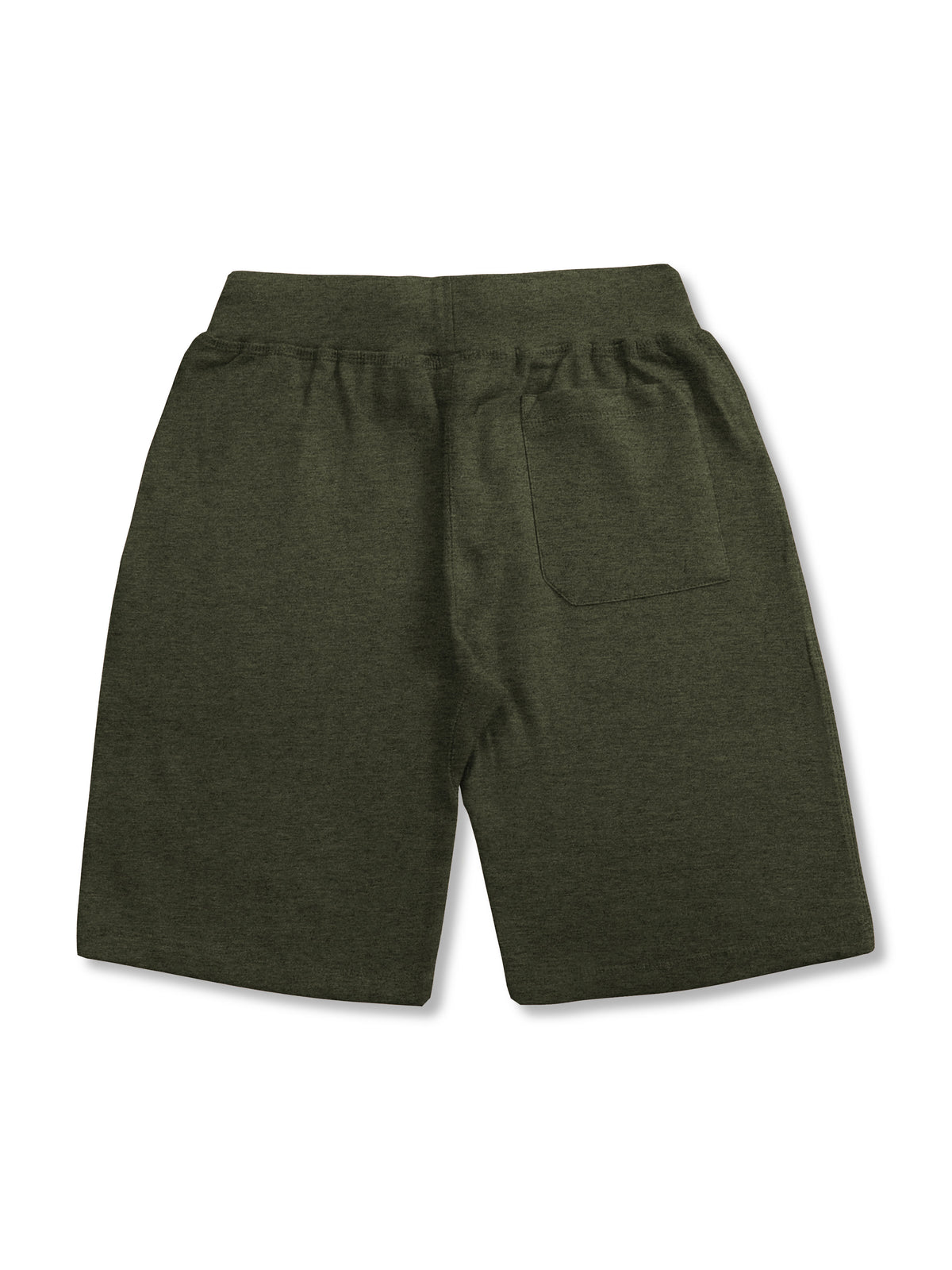 Men’s Premium Sweat Shorts with Elastic Drawstring in Military Green - Hat and Beyond fleece joggers