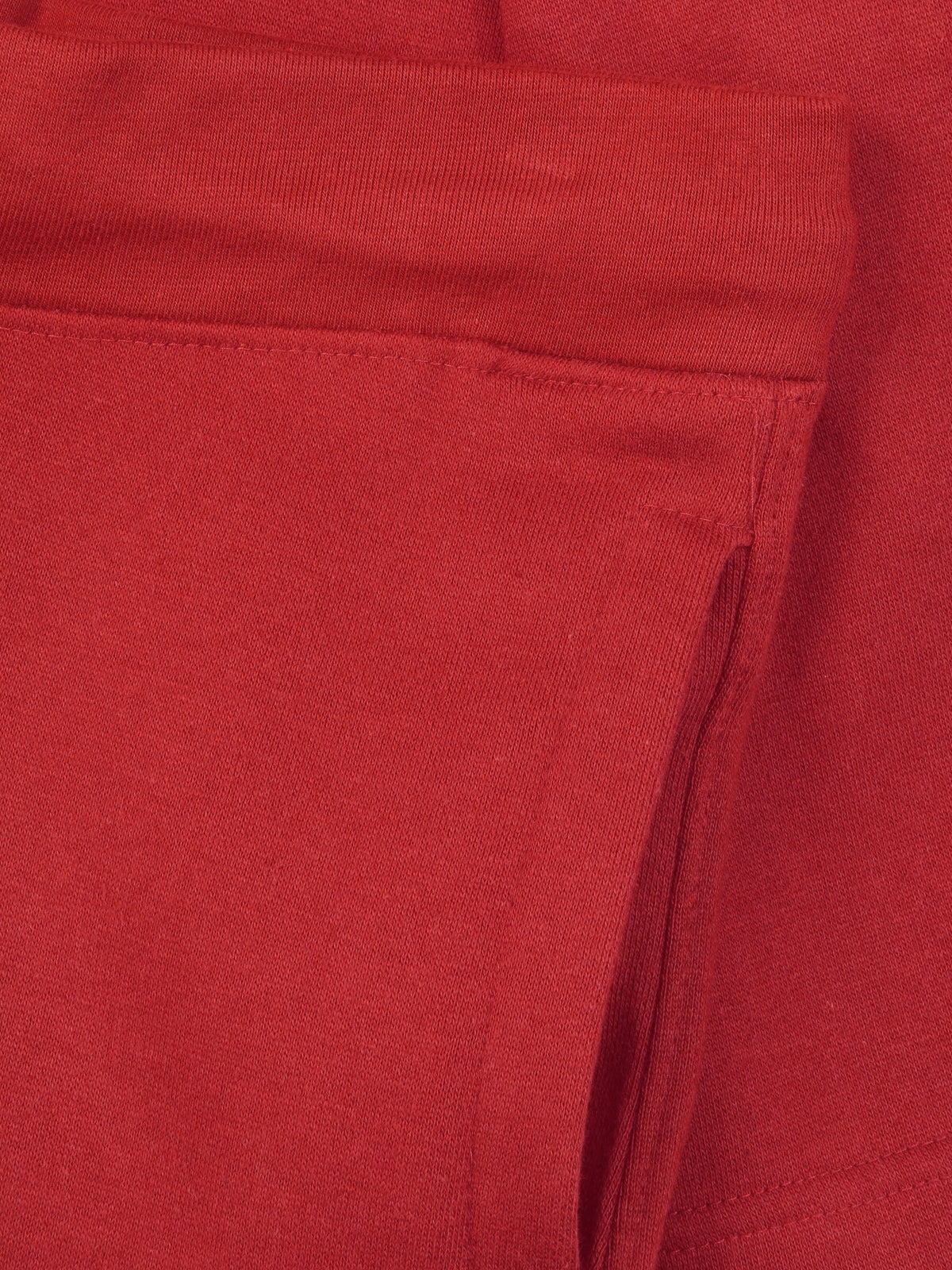 Men’s Premium Sweat Shorts with Elastic Drawstring in Red - Hat and Beyond fleece joggers