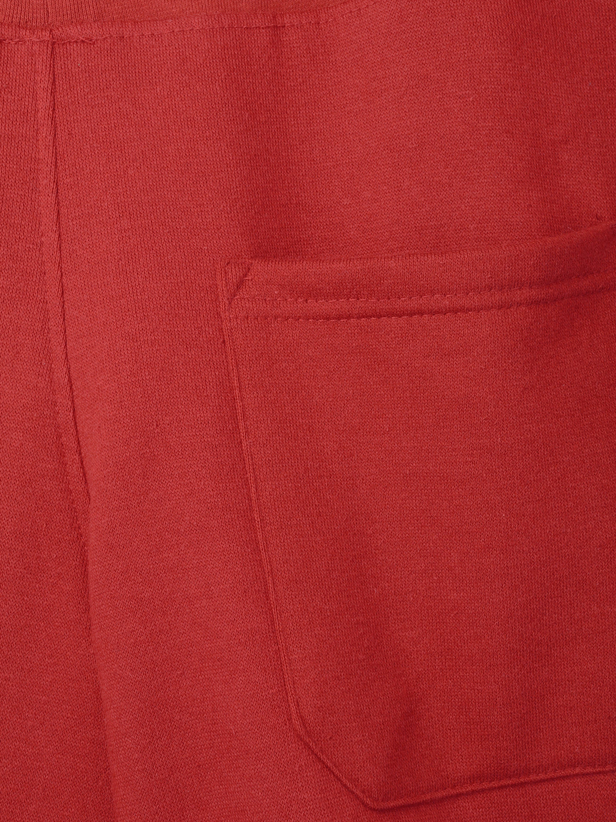 Men’s Premium Sweat Shorts with Elastic Drawstring in Red - Hat and Beyond fleece joggers
