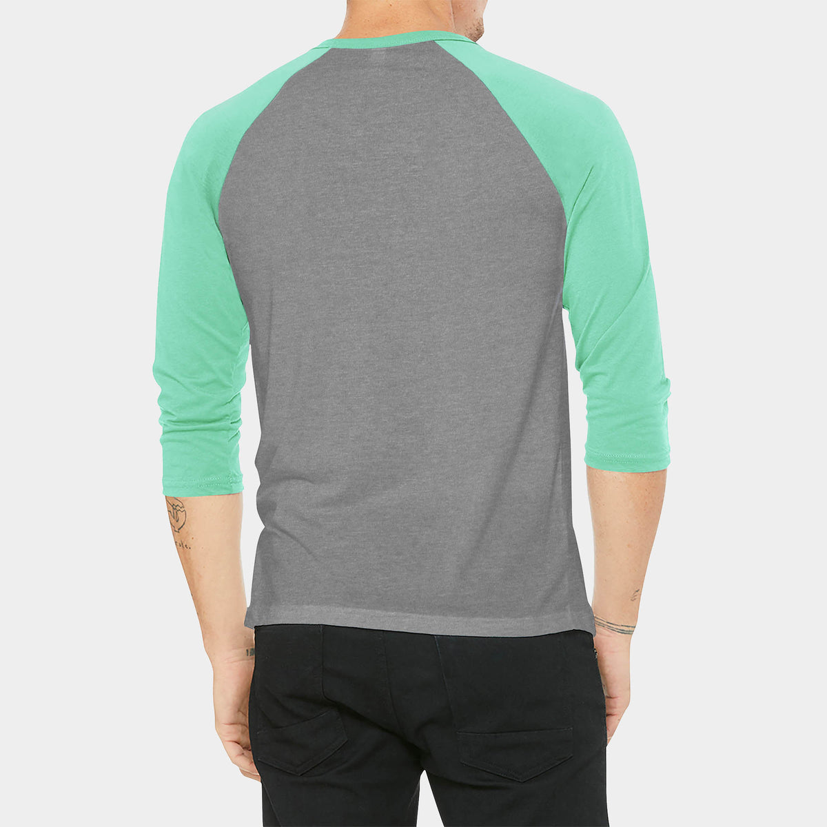 Men’s 3/4 Sleeve Baseball Raglan Shirt in baseball tee_baseball tee shirts_raglan tee_softball tee_baseball t_long sleeve baseball tee_ raglan baseball tee_ baseball t shirt mens_ 