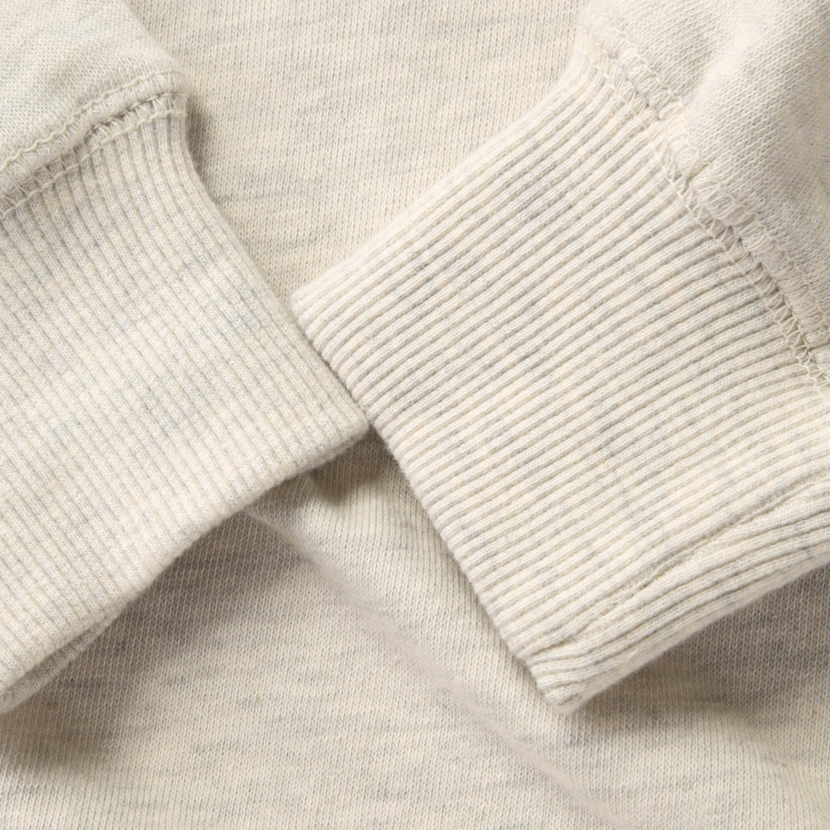 Men’s French Terry Crew Neck Sweater in sweater_cardigan_crew neck sweater_long sweater_mens sweater_cute sweaters_mens cardigan_french terry fabric_french terry_Oatmeal Heather - 