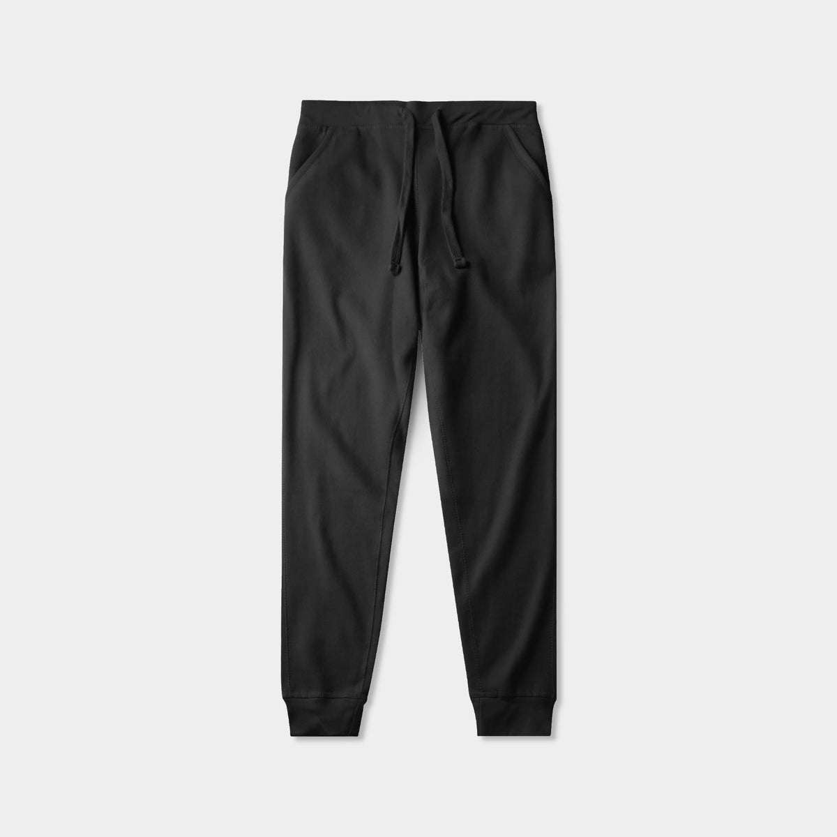 Men’s Fleece Joggers in joggers_sweatpants_jogging pants_track pants_track pants men_mens sweatpants_boys joggers_mens tracksuit bottoms_Black - Hat and Beyond fleece joggers