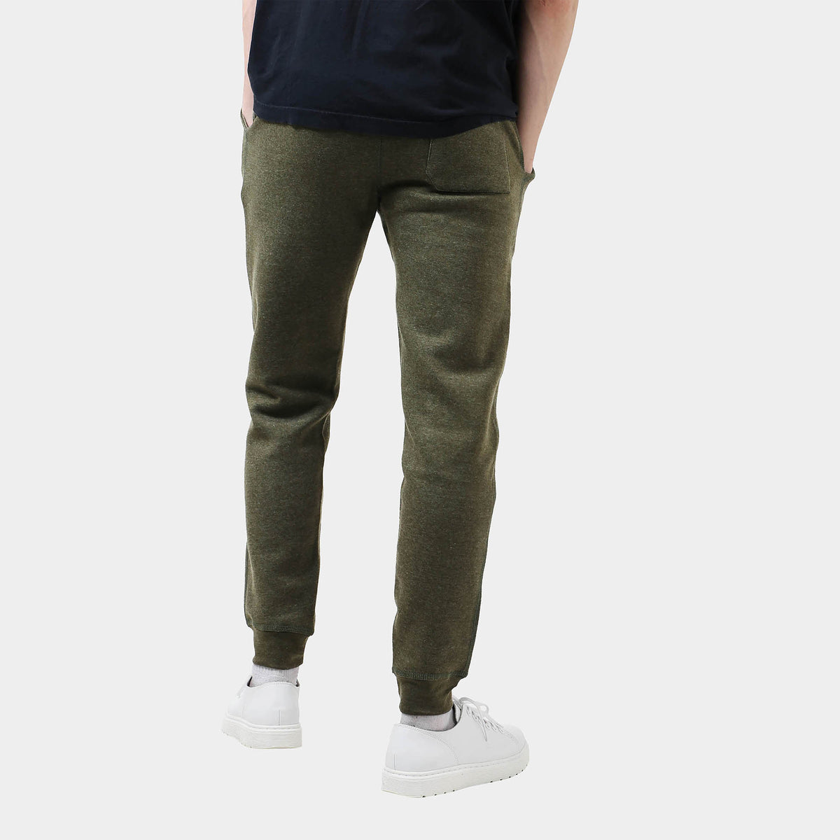 Men’s Fleece Joggers in joggers_sweatpants_jogging pants_track pants_track pants men_mens sweatpants_boys joggers_mens tracksuit bottoms_Military Green Heather - Hat and Beyond fle
