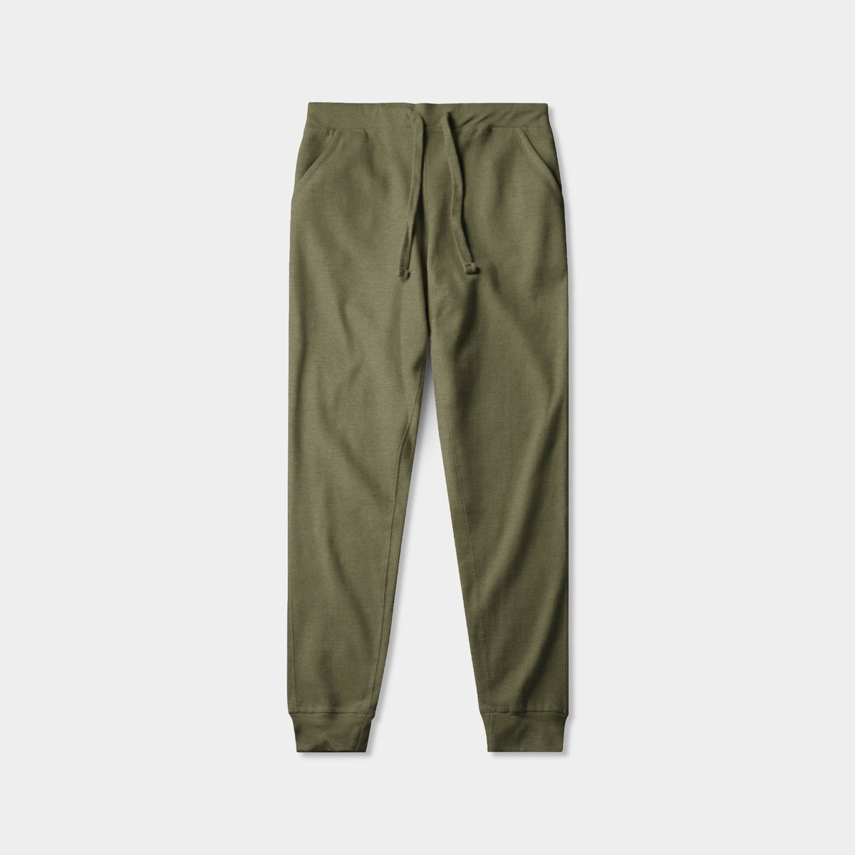 Men’s Fleece Joggers in joggers_sweatpants_jogging pants_track pants_track pants men_mens sweatpants_boys joggers_mens tracksuit bottoms_Military Green Heather - Hat and Beyond fle