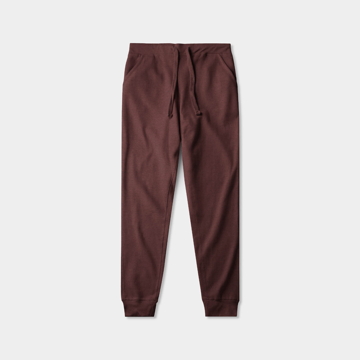 Men’s Fleece Joggers in joggers_sweatpants_jogging pants_track pants_track pants men_mens sweatpants_boys joggers_mens tracksuit bottoms_Wine Heather - Hat and Beyond fleece jogger