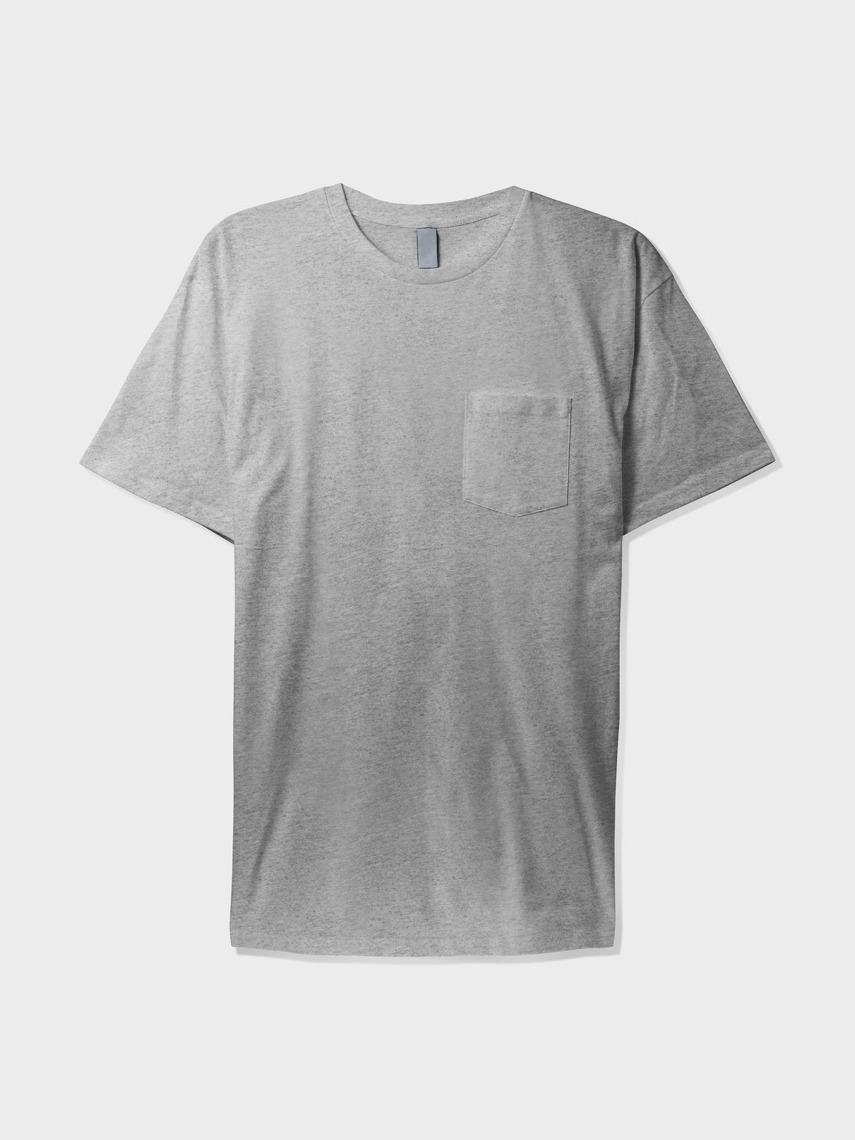 Men's Pocket T-Shirt Carbon Gray – Wholesale Blank Pocket Tee | Hat and Beyond