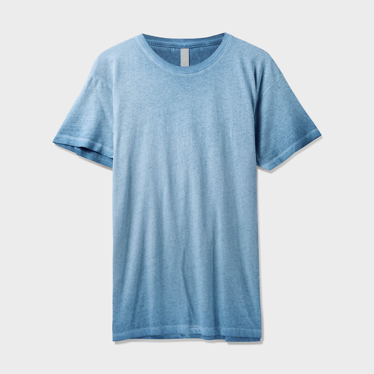 Men’s Oil Washed T-Shirt in tshirt_t shirts for men_tee shirts_cheap t shirts_t shirt designs_plain t shirts_zara t shirt_sport t shirt_hollister t shirt_bulk t shirt_Aquatic Blue 