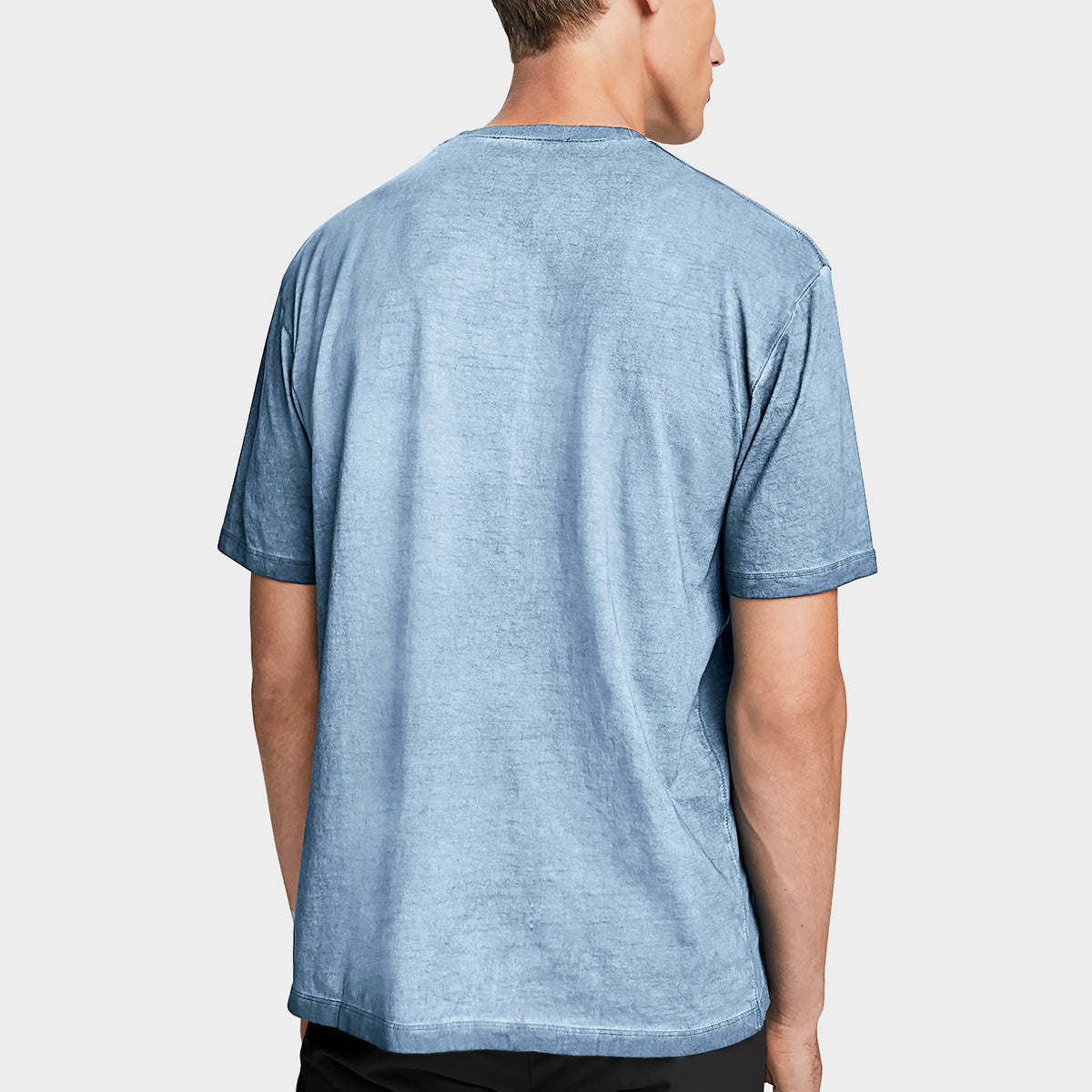 Men’s Oil Washed T-Shirt in tshirt_t shirts for men_tee shirts_cheap t shirts_t shirt designs_plain t shirts_zara t shirt_sport t shirt_hollister t shirt_bulk t shirt_Aquatic Blue 