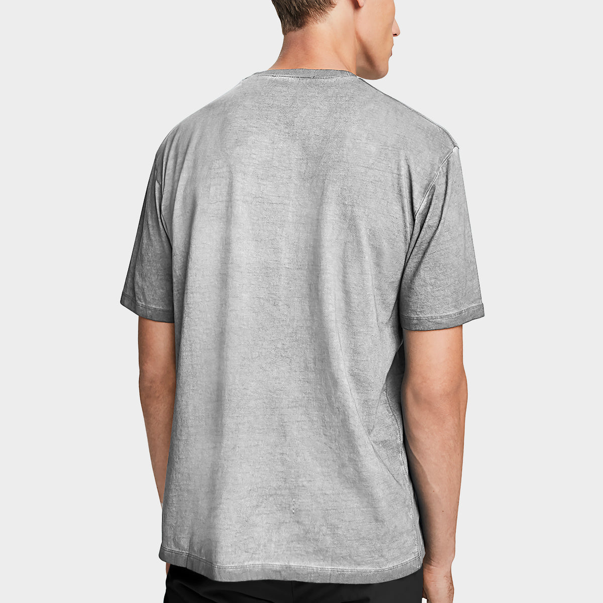 Men’s Oil Washed T-Shirt in tshirt_t shirts for men_tee shirts_cheap t shirts_t shirt designs_plain t shirts_zara t shirt_sport t shirt_hollister t shirt_bulk t shirt_Limestone - H