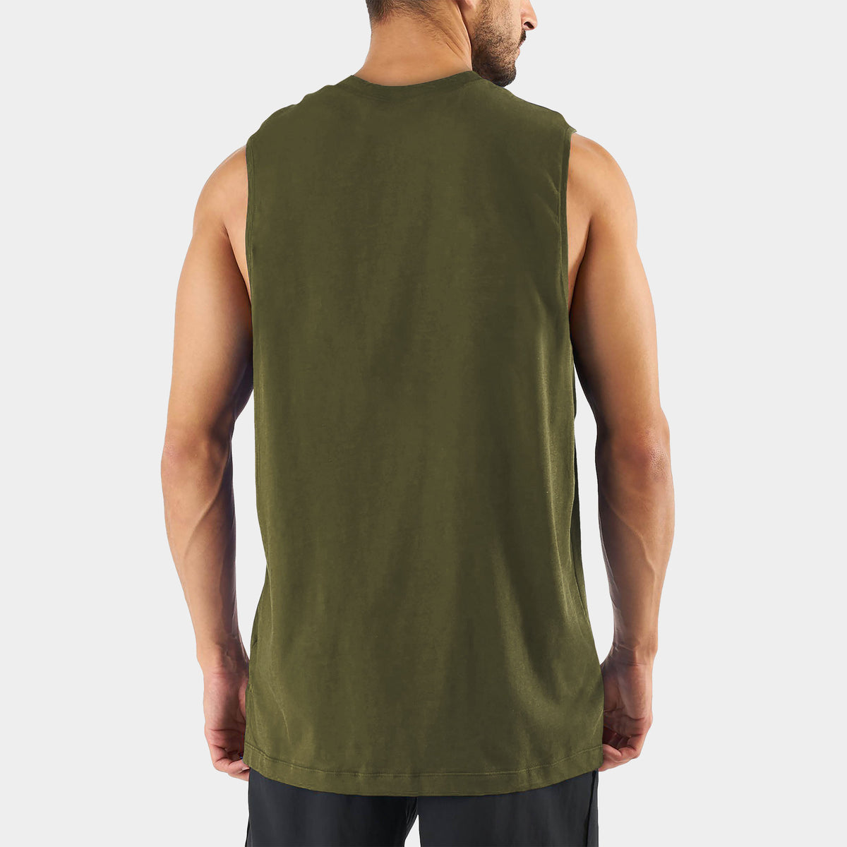 Men’s Sleeveless Cotton Tank Top in muscle_tank top_for_mens_sleeveless jersey_t shirt_jays_camiseta sin mangas_muscular_stafford shirts_youth_3xl_thermal tops_club dress_big and t