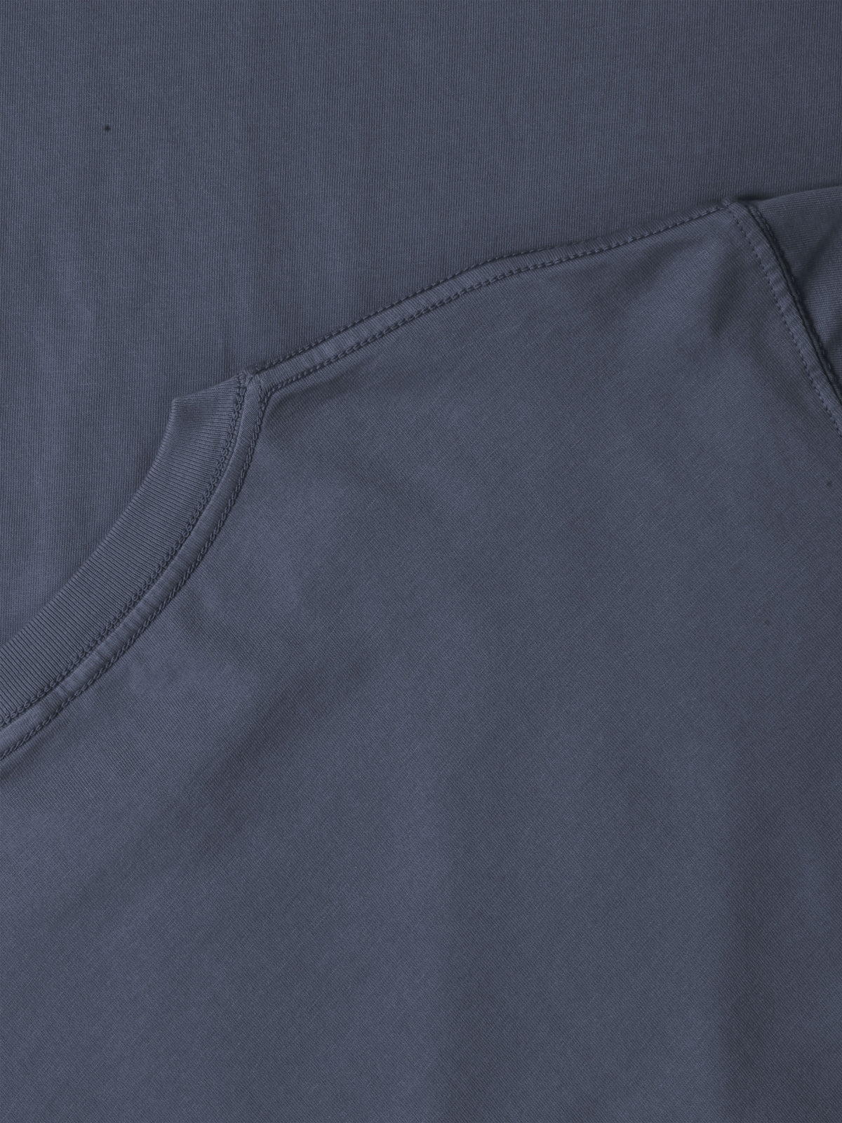 Men’s Garment Dyed Organic Cotton Long Sleeve T Shirt in Blue Horizon - Hat and Beyond blank tee