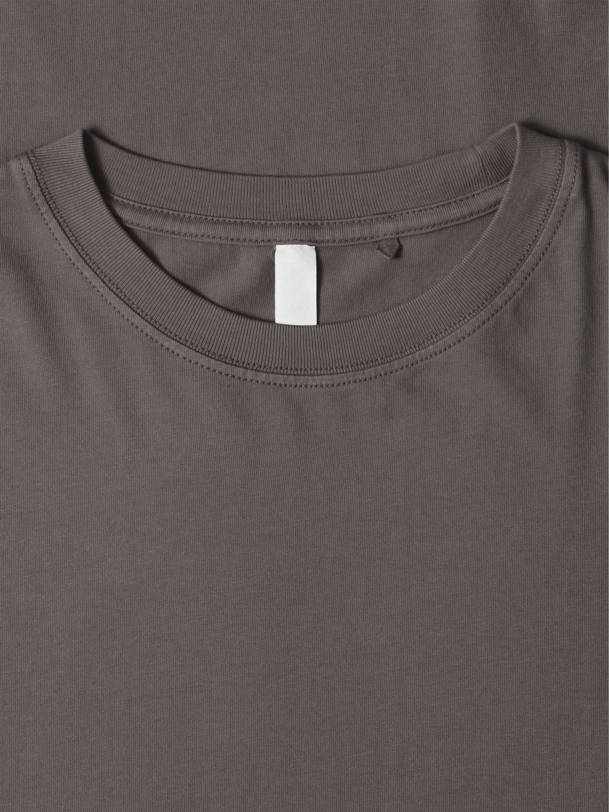 Men’s Garment Dyed Organic Cotton Long Sleeve T Shirt in Cinder - Hat and Beyond blank tee