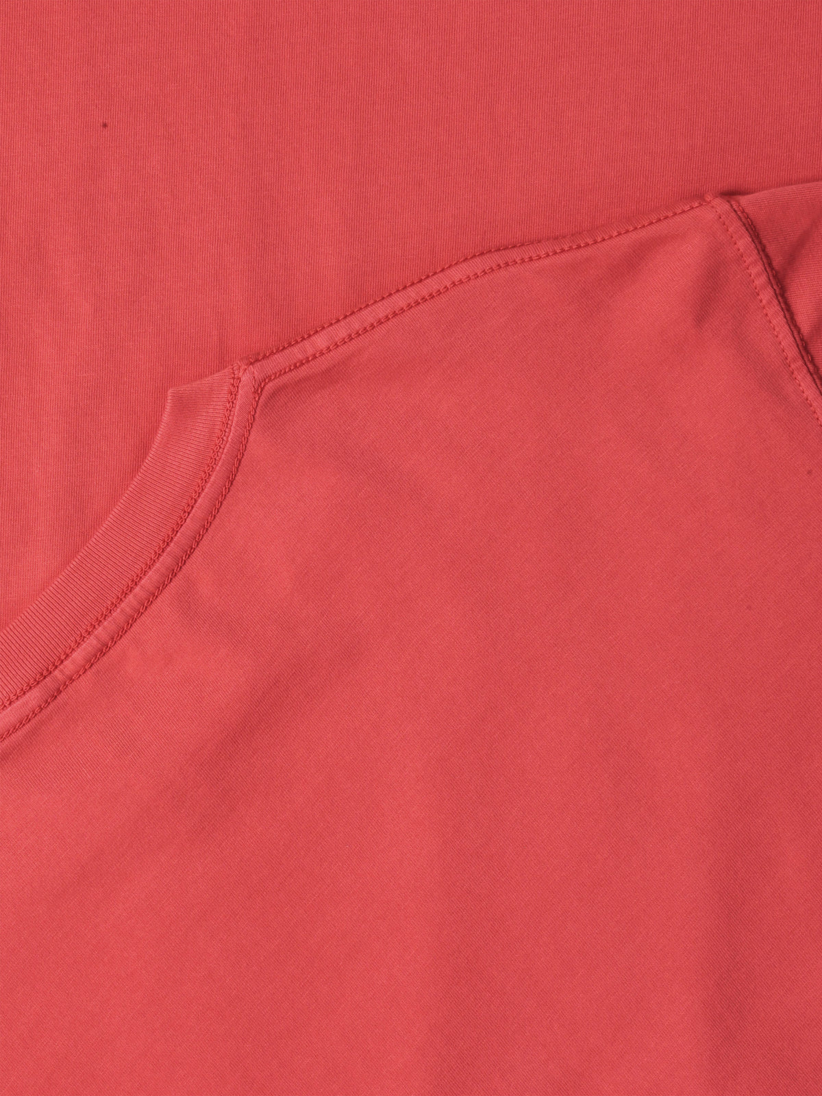 Men’s Garment Dyed Organic Cotton Long Sleeve T Shirt in Flamingo - Hat and Beyond blank tee