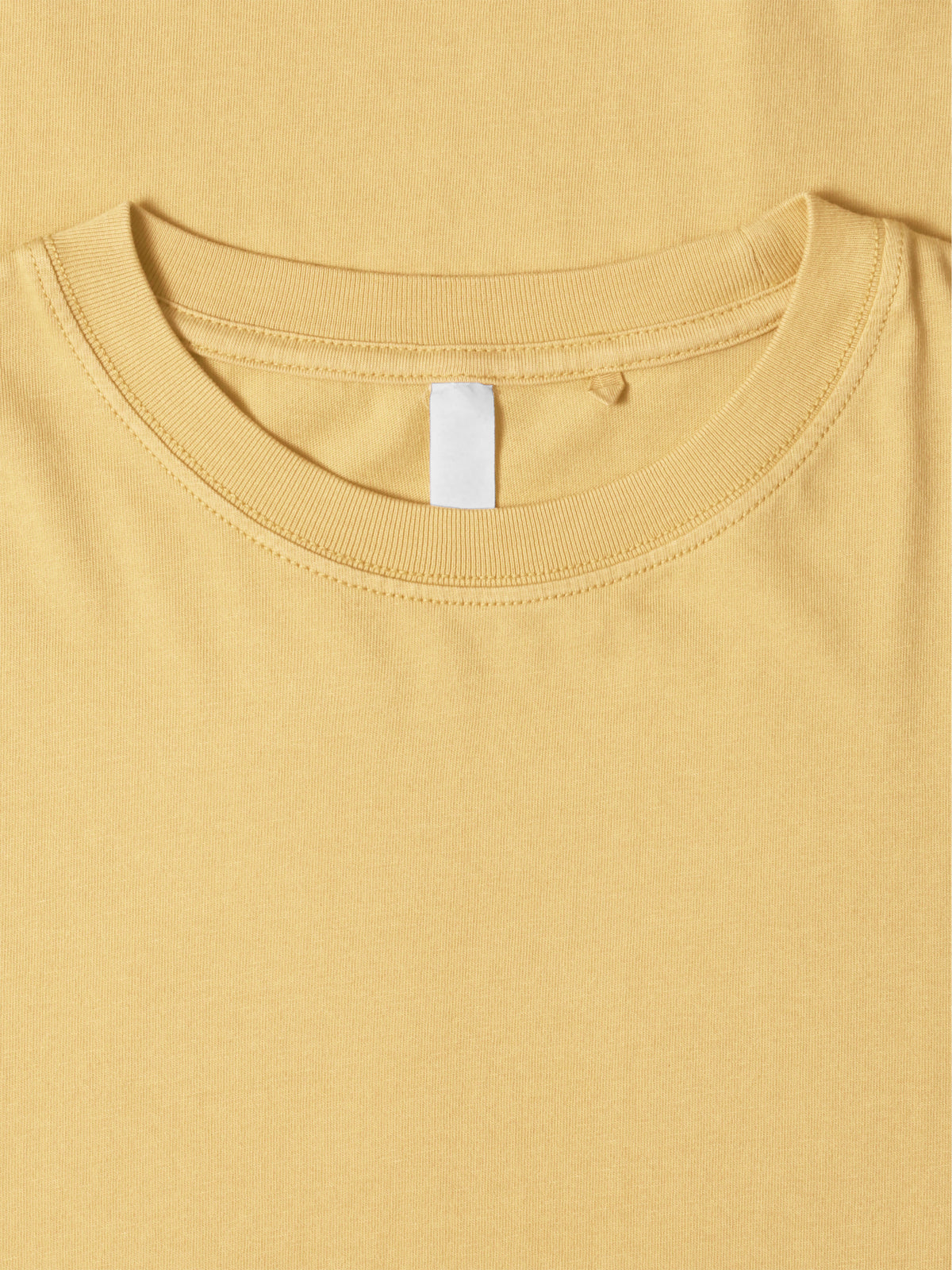 Men’s Garment Dyed Organic Cotton Long Sleeve T Shirt in Lemonade - Hat and Beyond blank tee
