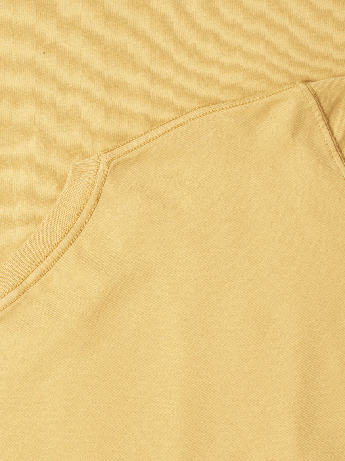 Men’s Garment Dyed Organic Cotton Long Sleeve T Shirt in Lemonade - Hat and Beyond blank tee