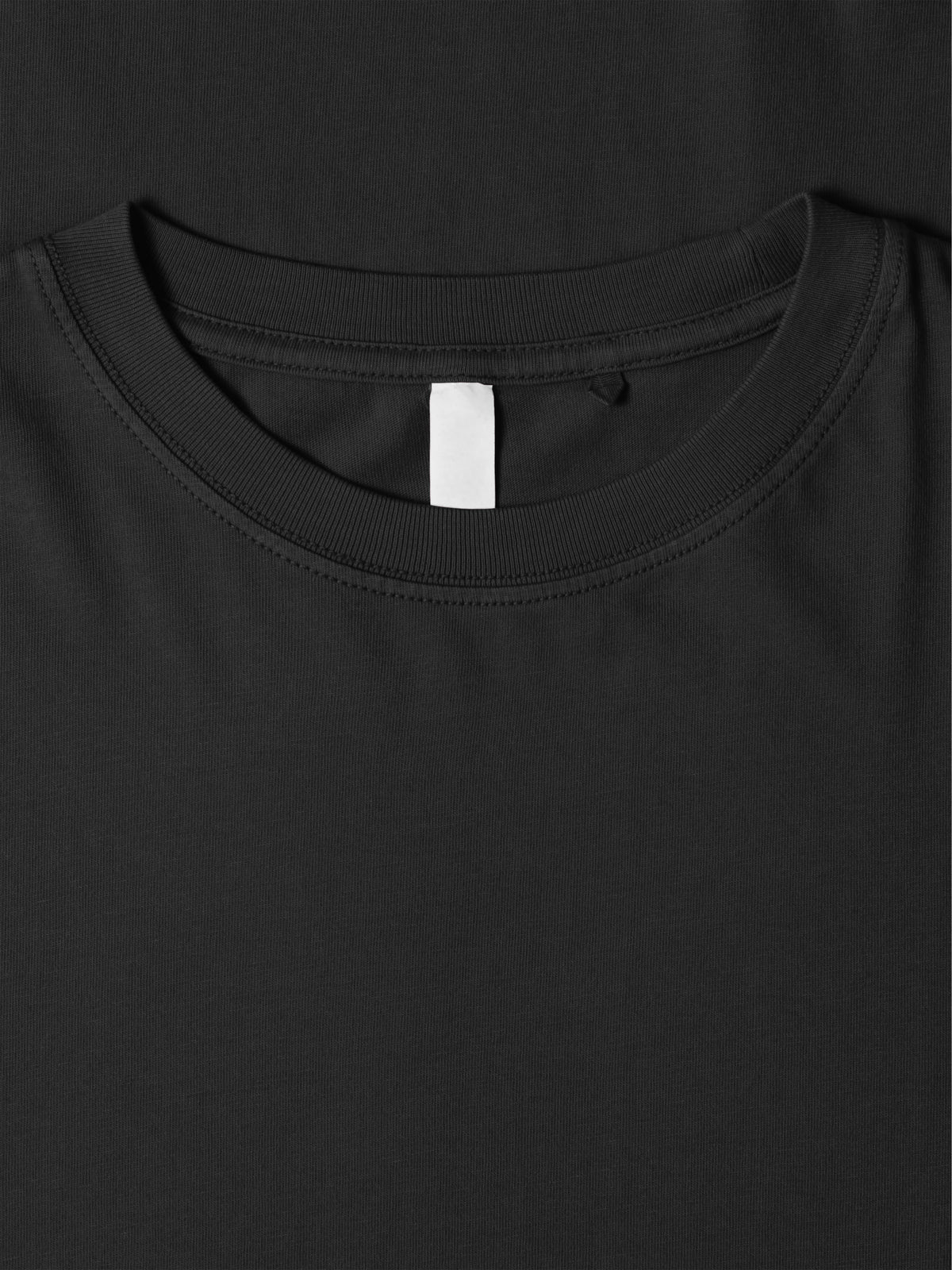 Men’s Garment Dyed Organic Cotton Long Sleeve T Shirt in Pirate Black - Hat and Beyond blank tee