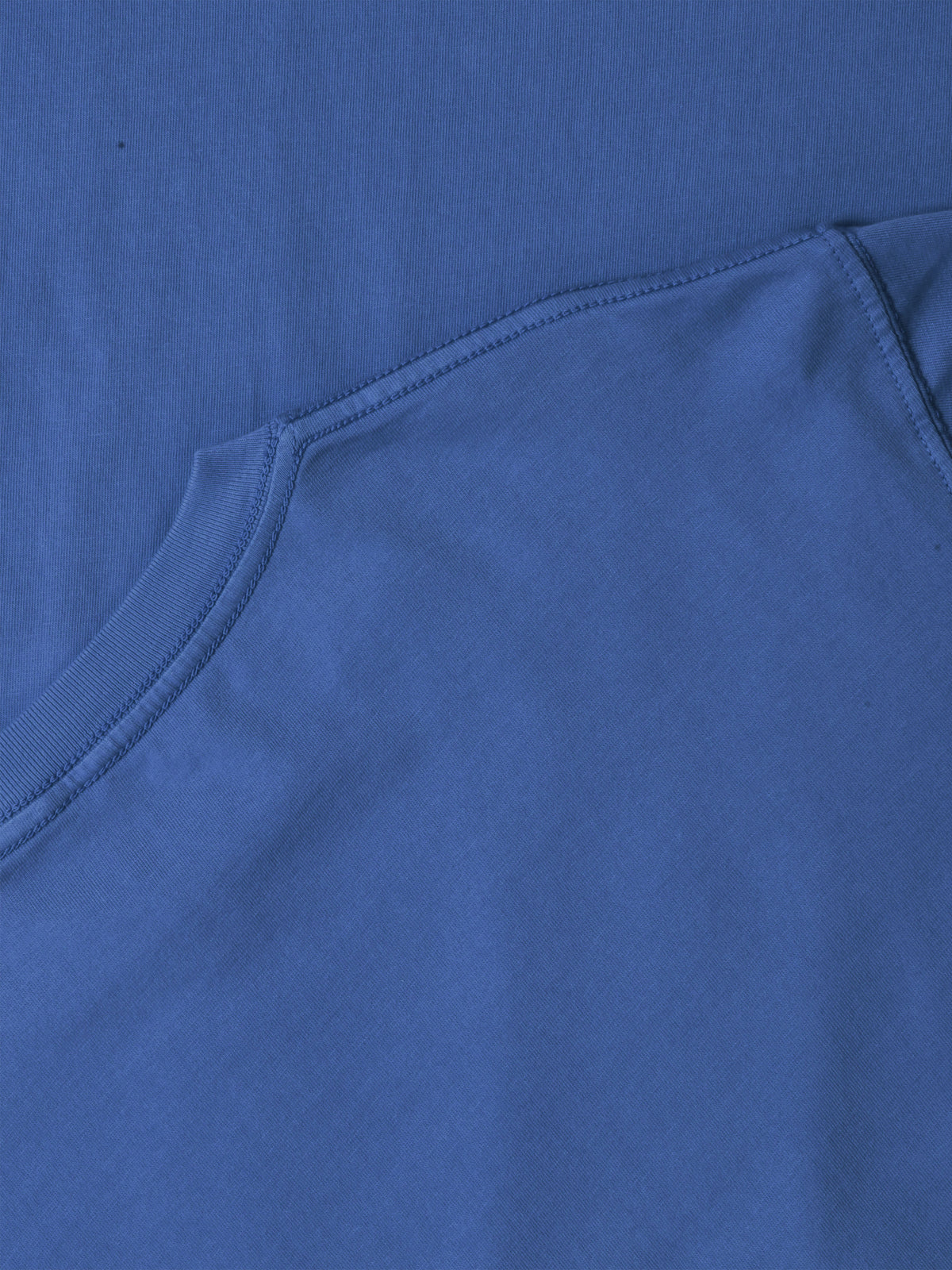 Men’s Garment Dyed Organic Cotton Long Sleeve T Shirt in Regatta Blue - Hat and Beyond blank tee