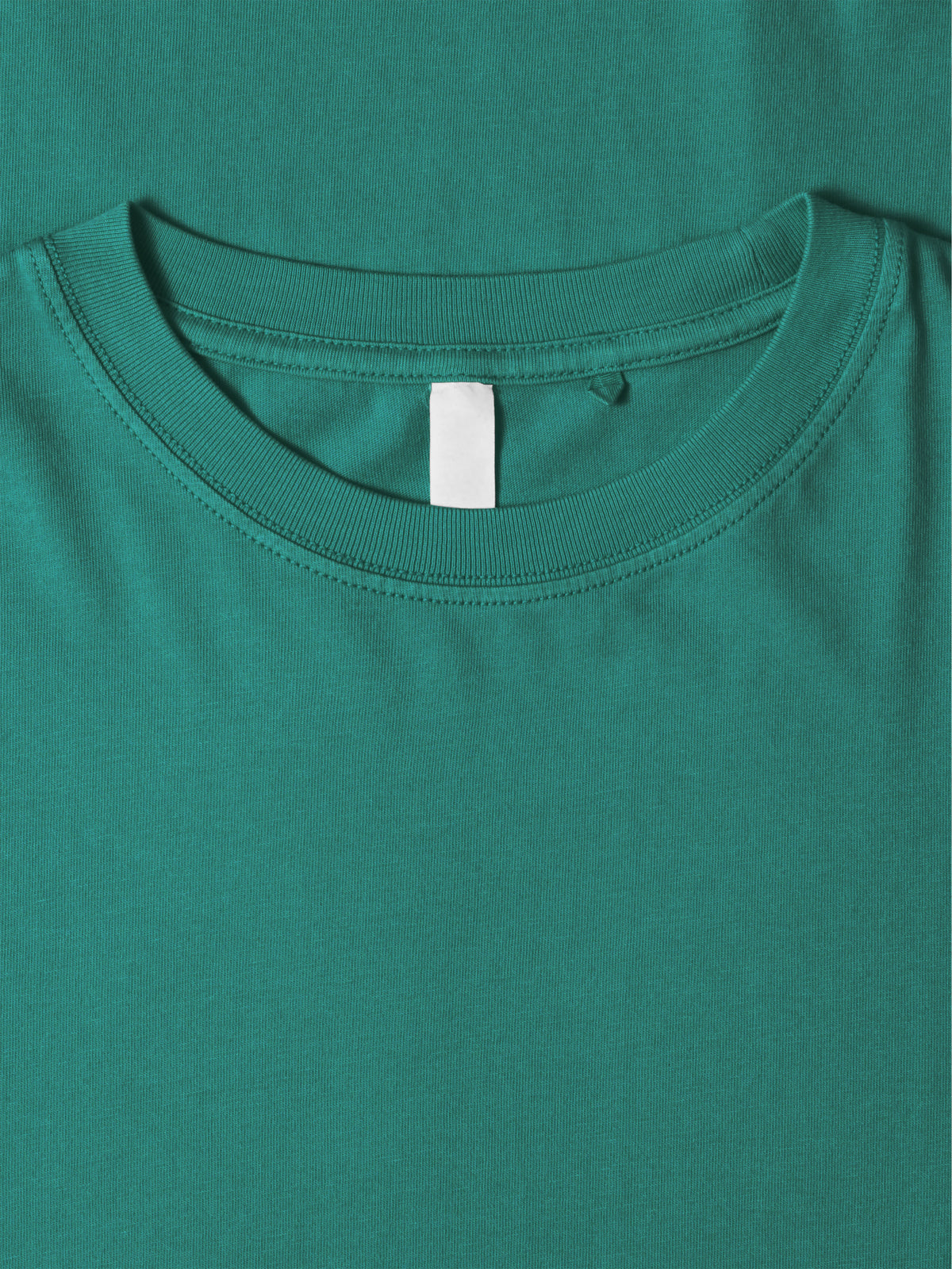 Men’s Garment Dyed Organic Cotton Long Sleeve T Shirt in Sea Green - Hat and Beyond blank tee