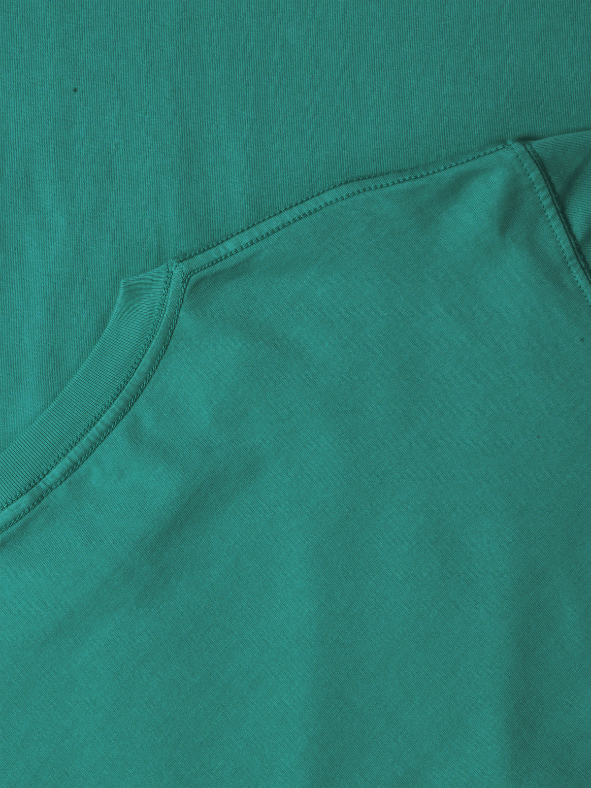 Men’s Garment Dyed Organic Cotton Long Sleeve T Shirt in Sea Green - Hat and Beyond blank tee