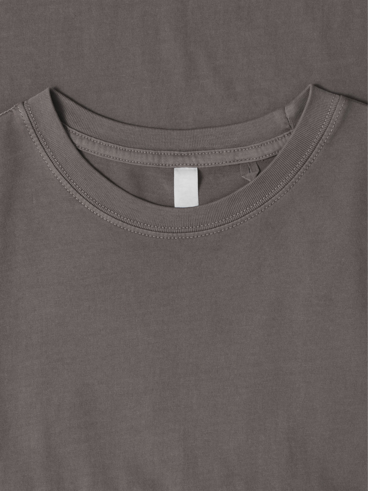 Men’s Organic Premium Cotton Garment Dye Short Sleeve T Shirt in Cinder - Hat and Beyond blank tee