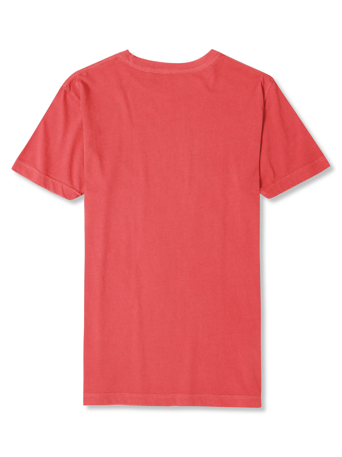 Men’s Organic Premium Cotton Garment Dye Short Sleeve T Shirt in Flamingo - Hat and Beyond blank tee