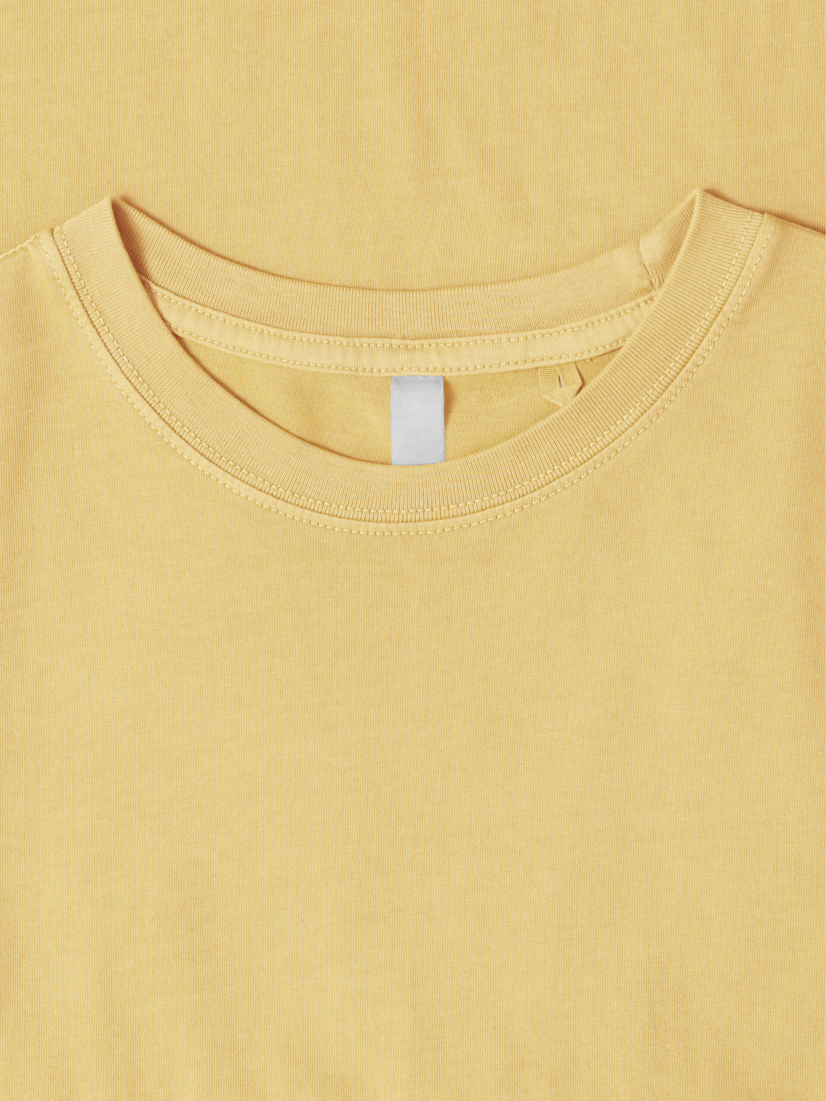 Men’s Organic Premium Cotton Garment Dye Short Sleeve T Shirt in Lemonade - Hat and Beyond blank tee