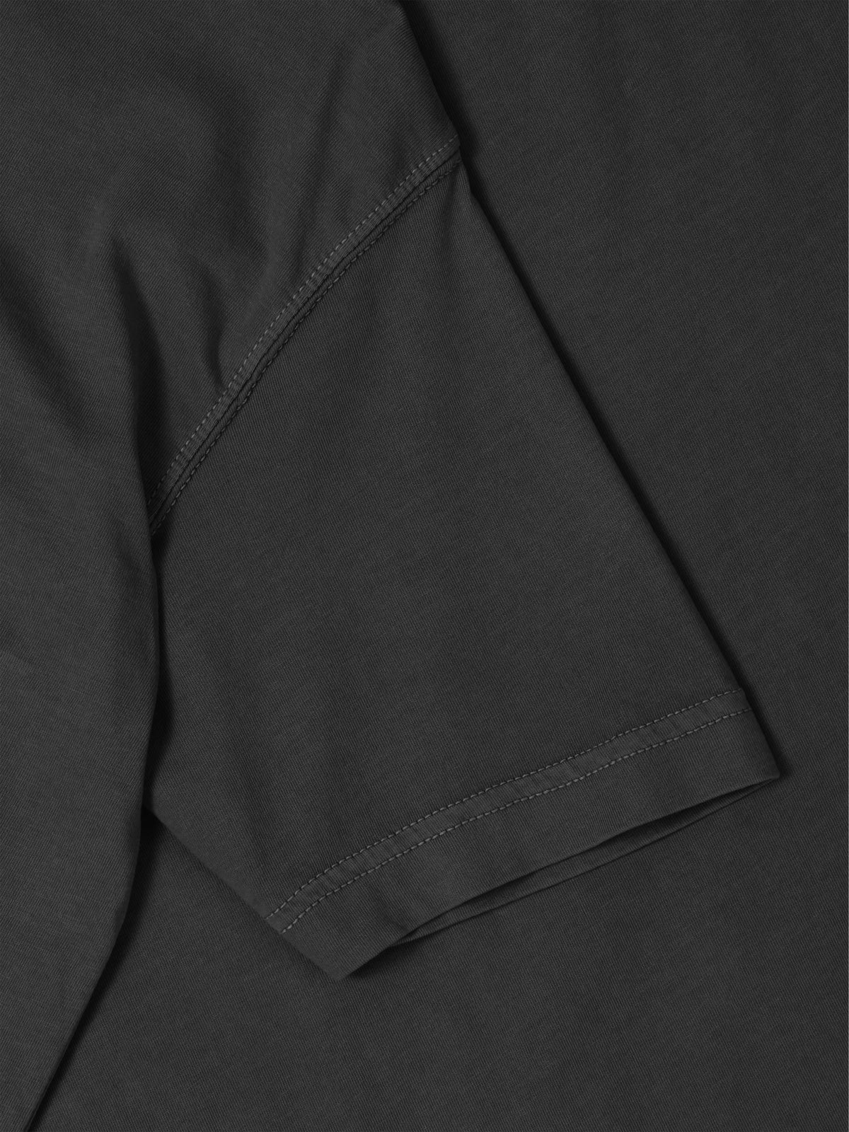 Men’s Organic Premium Cotton Garment Dye Short Sleeve T Shirt in Pirate Black - Hat and Beyond blank tee