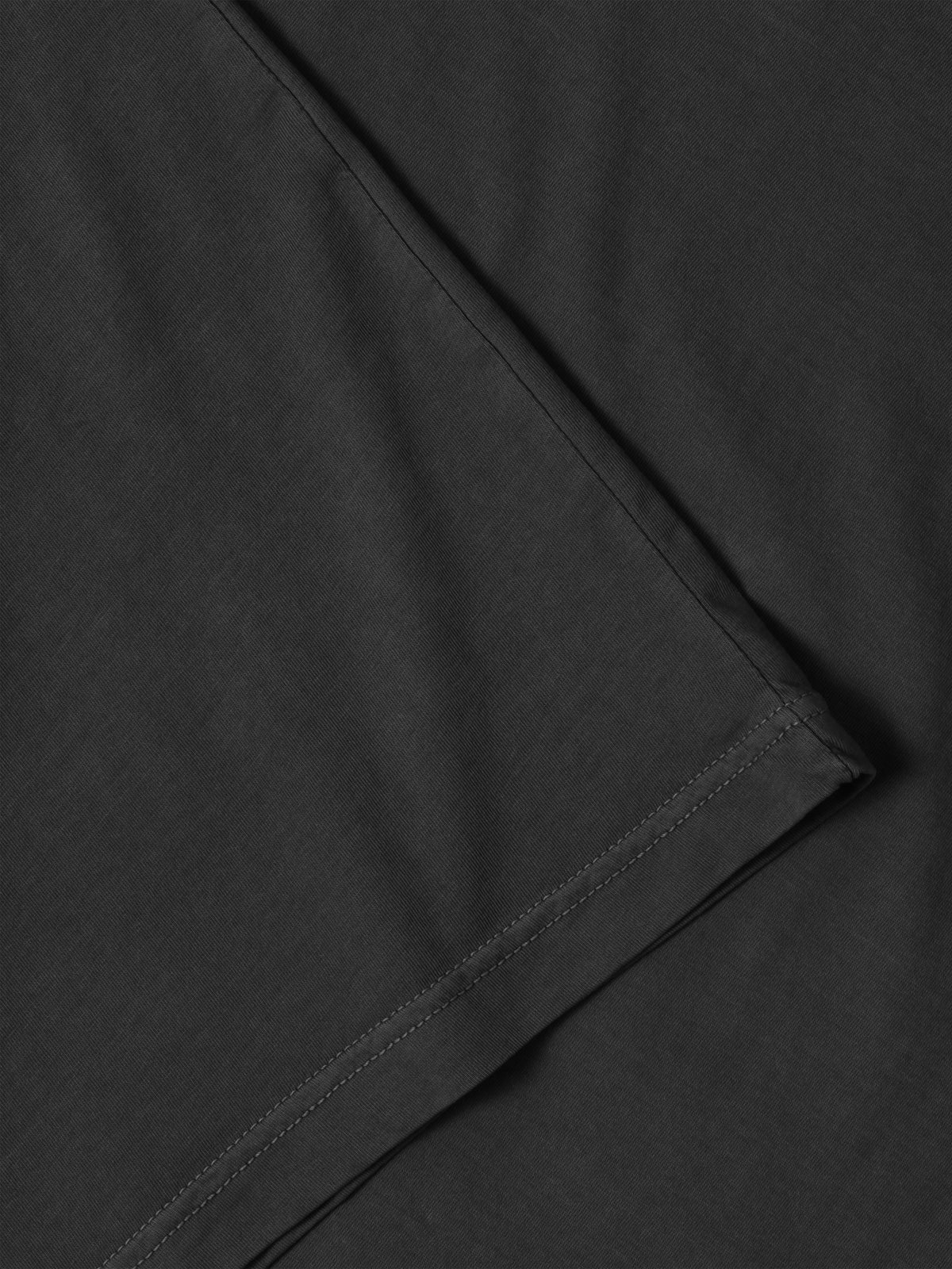 Men’s Organic Premium Cotton Garment Dye Short Sleeve T Shirt in Pirate Black - Hat and Beyond blank tee