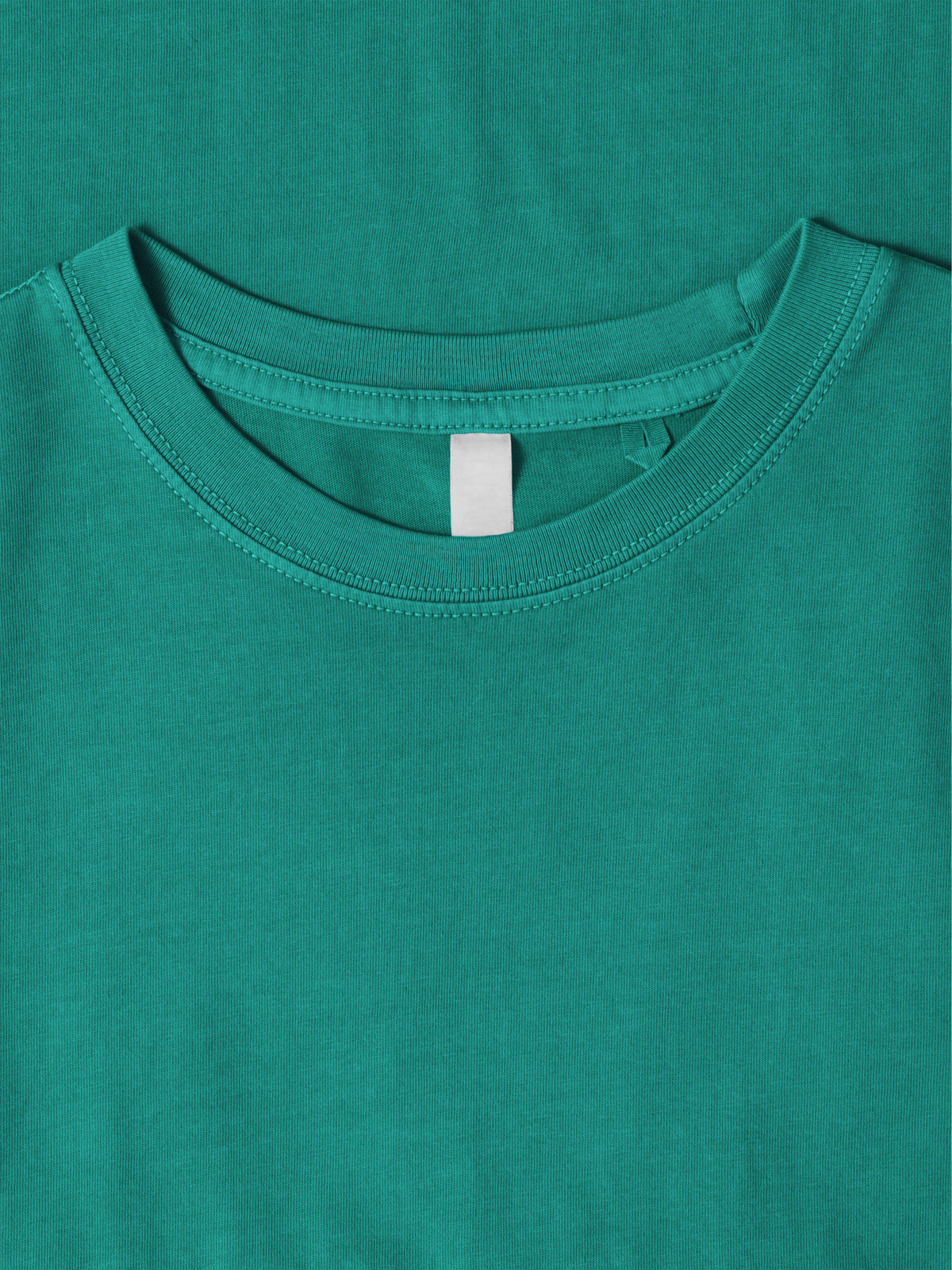 Men’s Organic Premium Cotton Garment Dye Short Sleeve T Shirt in Sea Green - Hat and Beyond blank tee