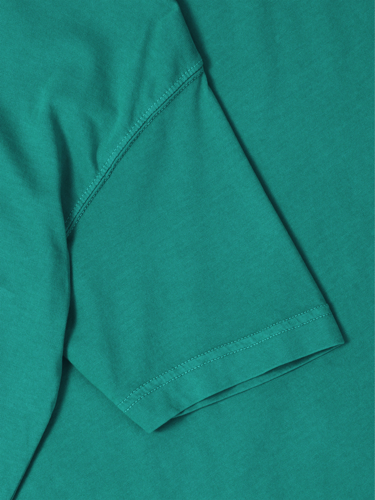 Men’s Organic Premium Cotton Garment Dye Short Sleeve T Shirt in Sea Green - Hat and Beyond blank tee