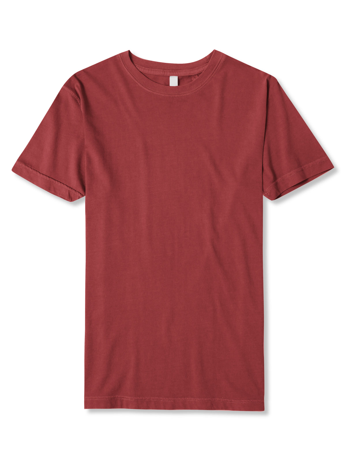Men’s Organic Premium Cotton Garment Dye Short Sleeve T Shirt in Shiraz - Hat and Beyond blank tee