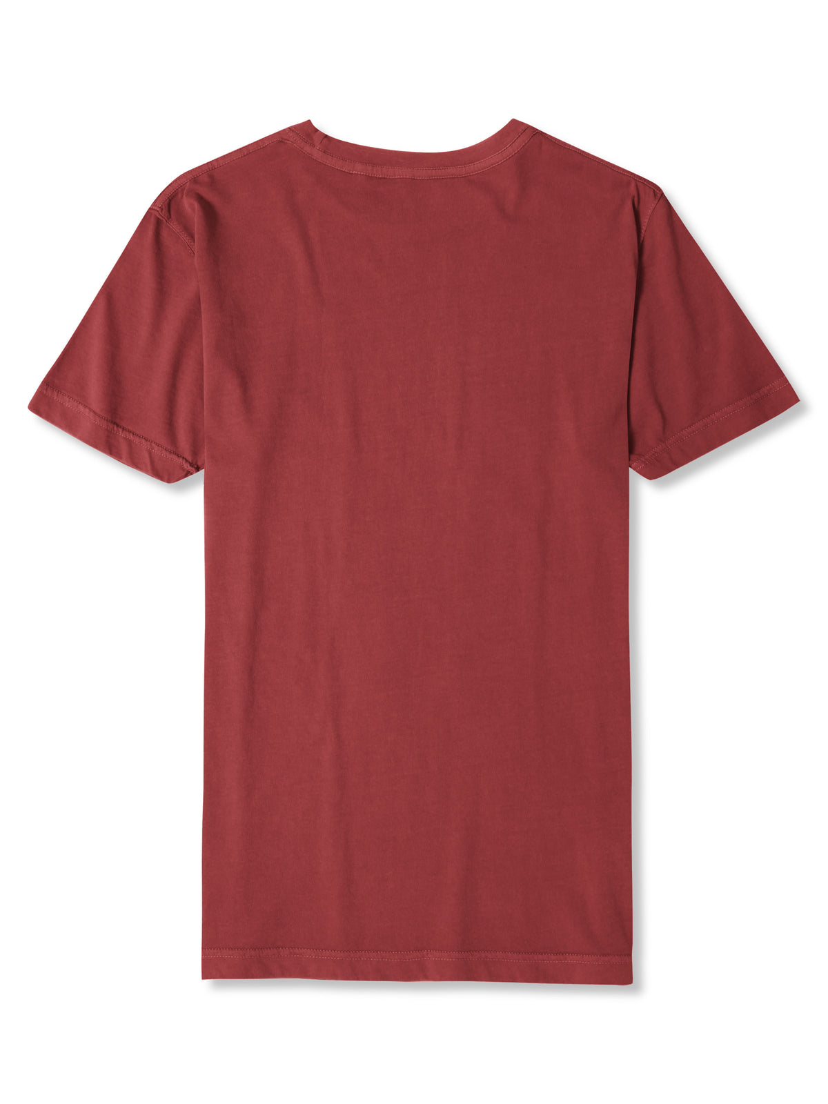 Men’s Organic Premium Cotton Garment Dye Short Sleeve T Shirt in Shiraz - Hat and Beyond blank tee